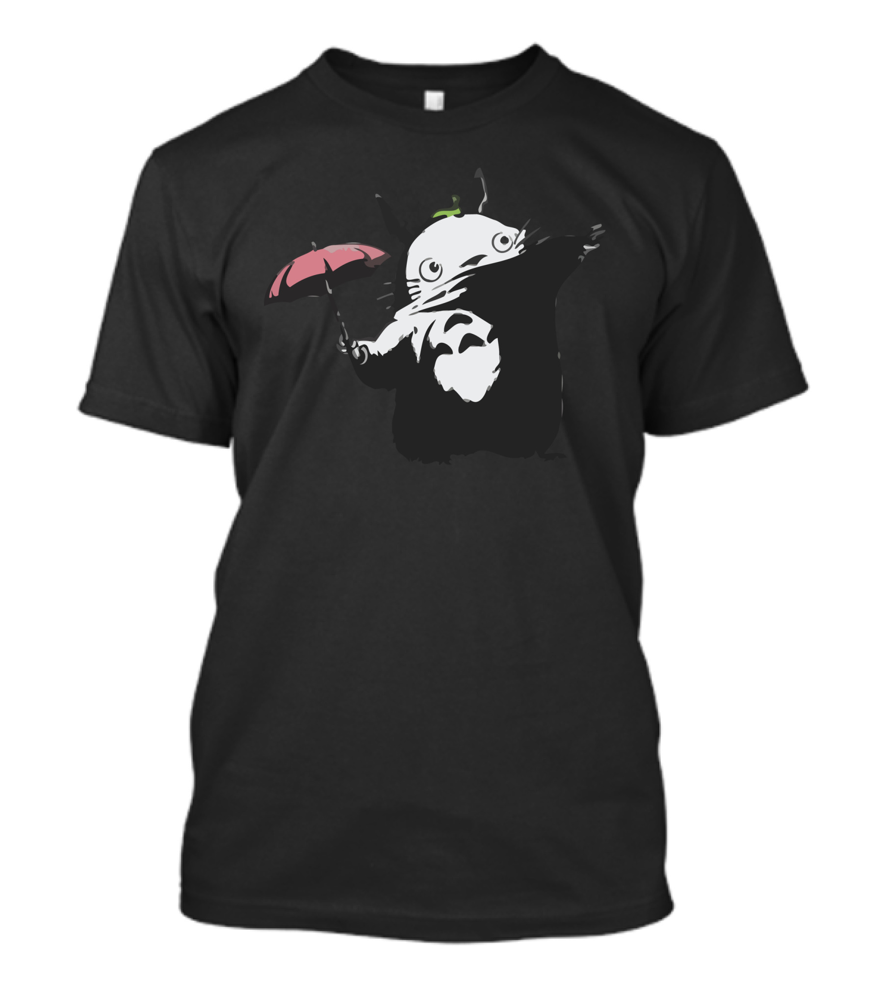 My Street Neighbor Umbrella Cat Creature T-Shirt