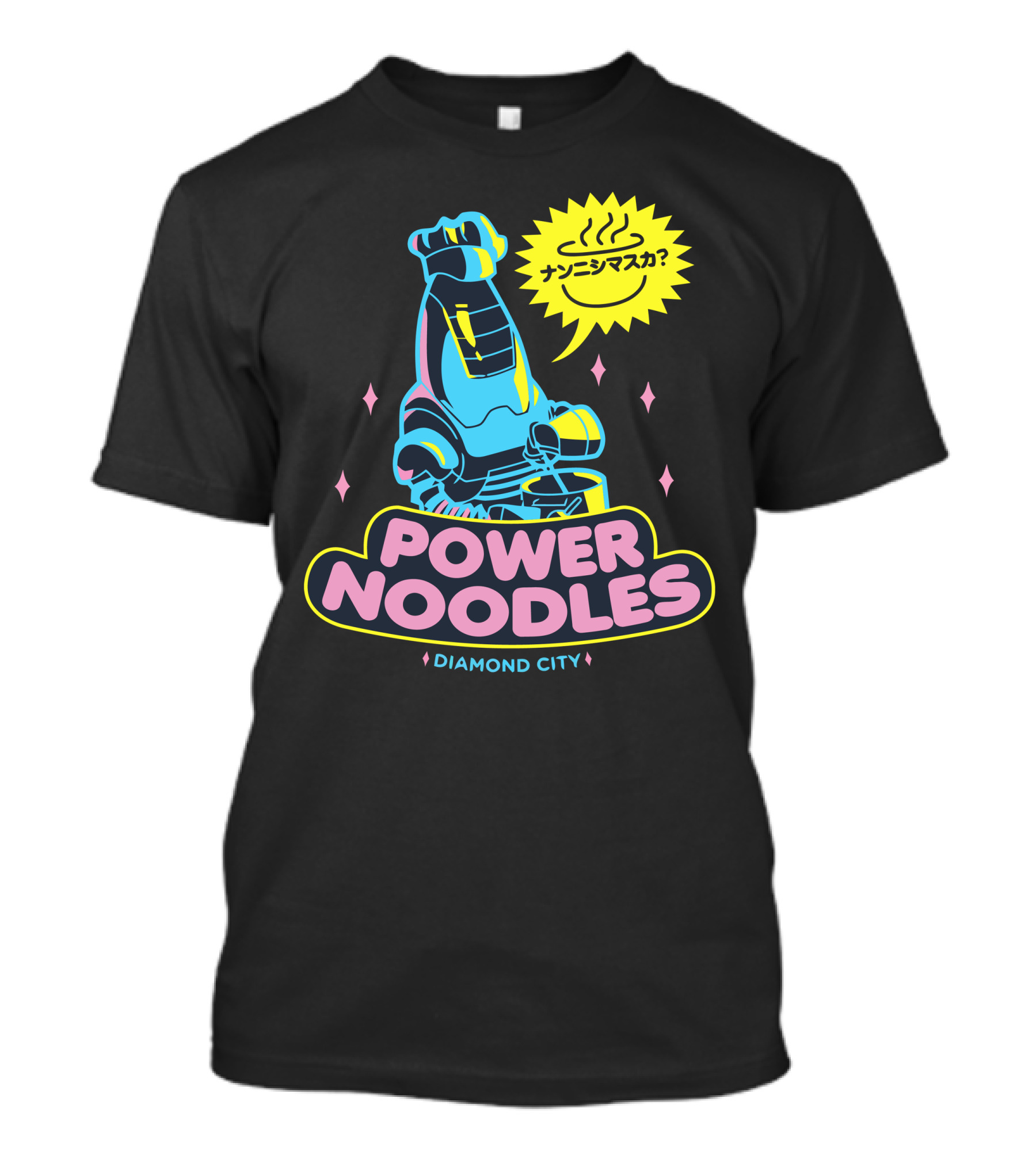 Power Noodles Diamond City Nanimasuka? T-Shirt