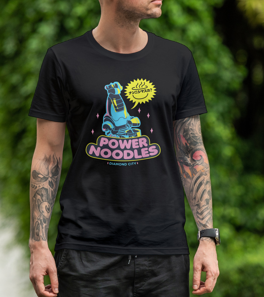 Power Noodles Diamond City Nanimasuka? T-Shirt
