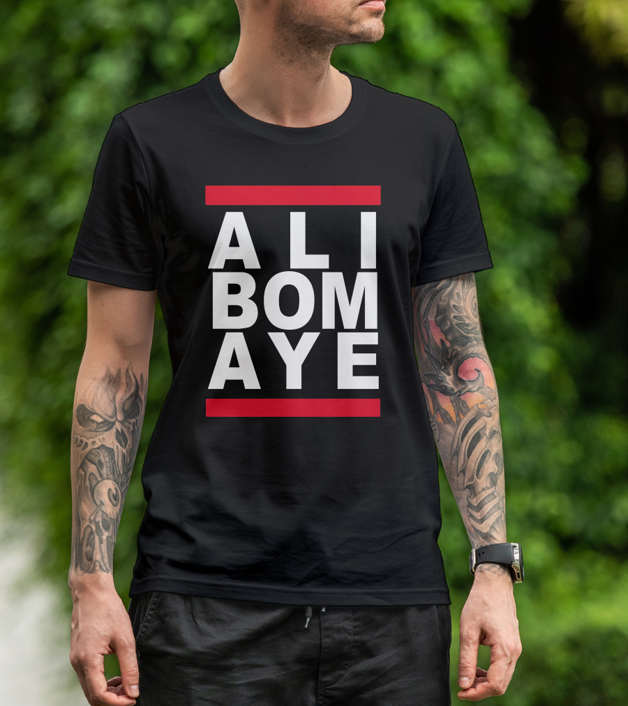 Ali Bomaye Muhammad Ali Rumble In The Jungle Chant T-Shirt