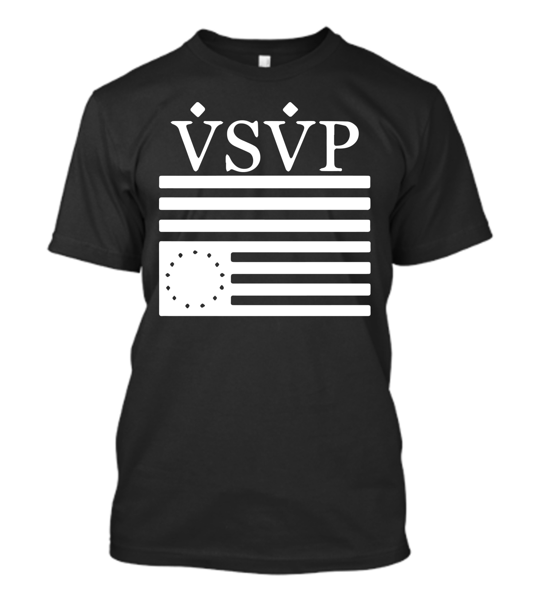 VSVP Asap Rocky Iconic Flag Motif T-Shirt