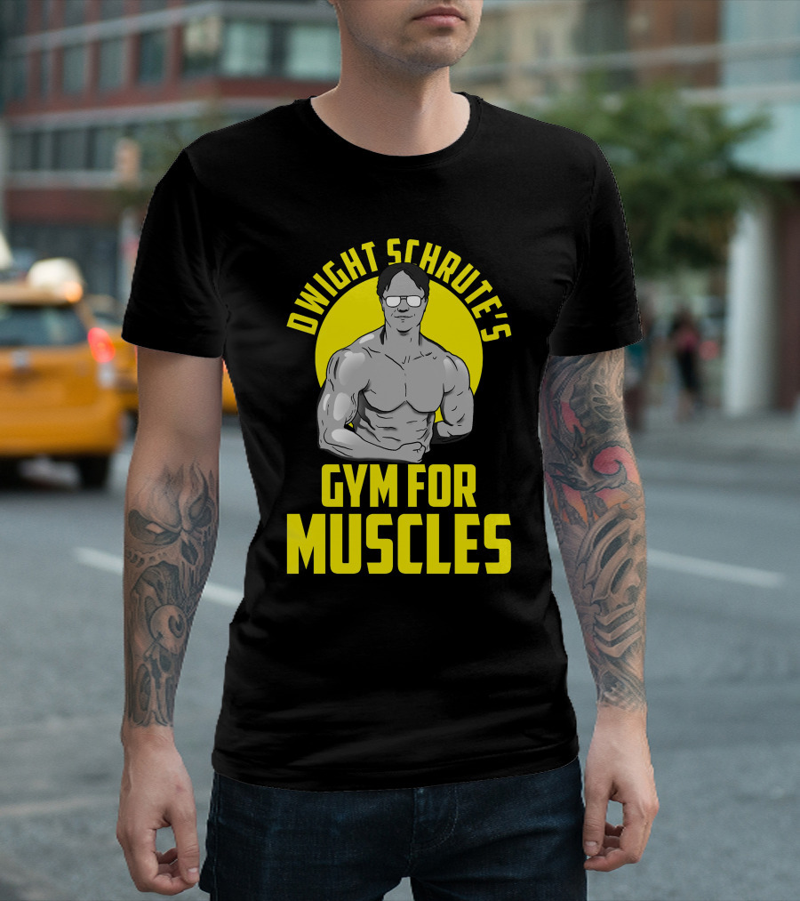 Dwight Schrute's Gym for Muscles T-Shirt