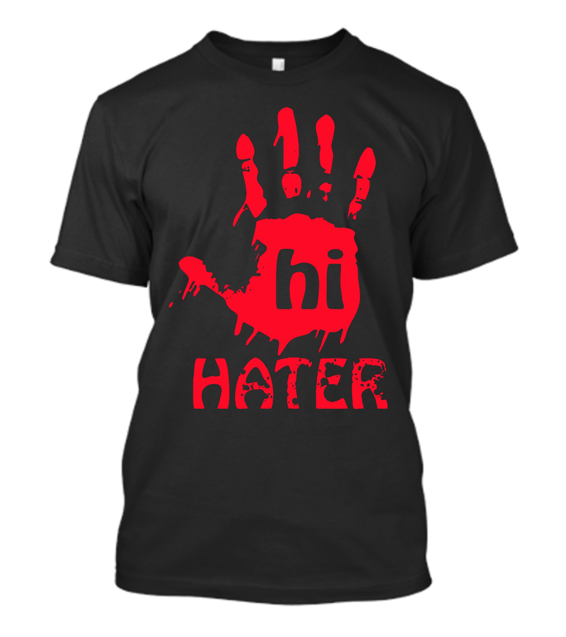 Hi Hater Handprint T-Shirt