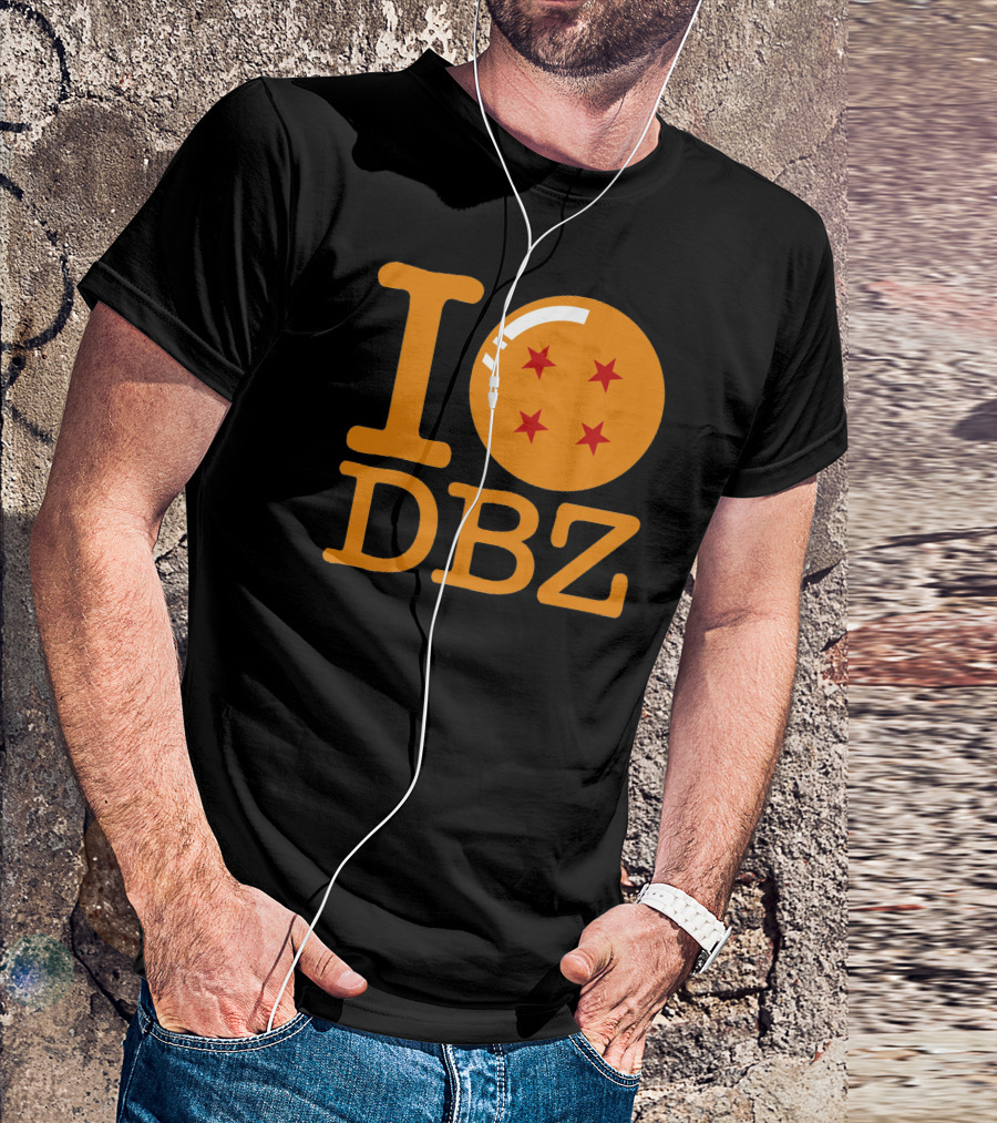 I Love Dbz Dragon Ball Z Four-Star Ball T-Shirt