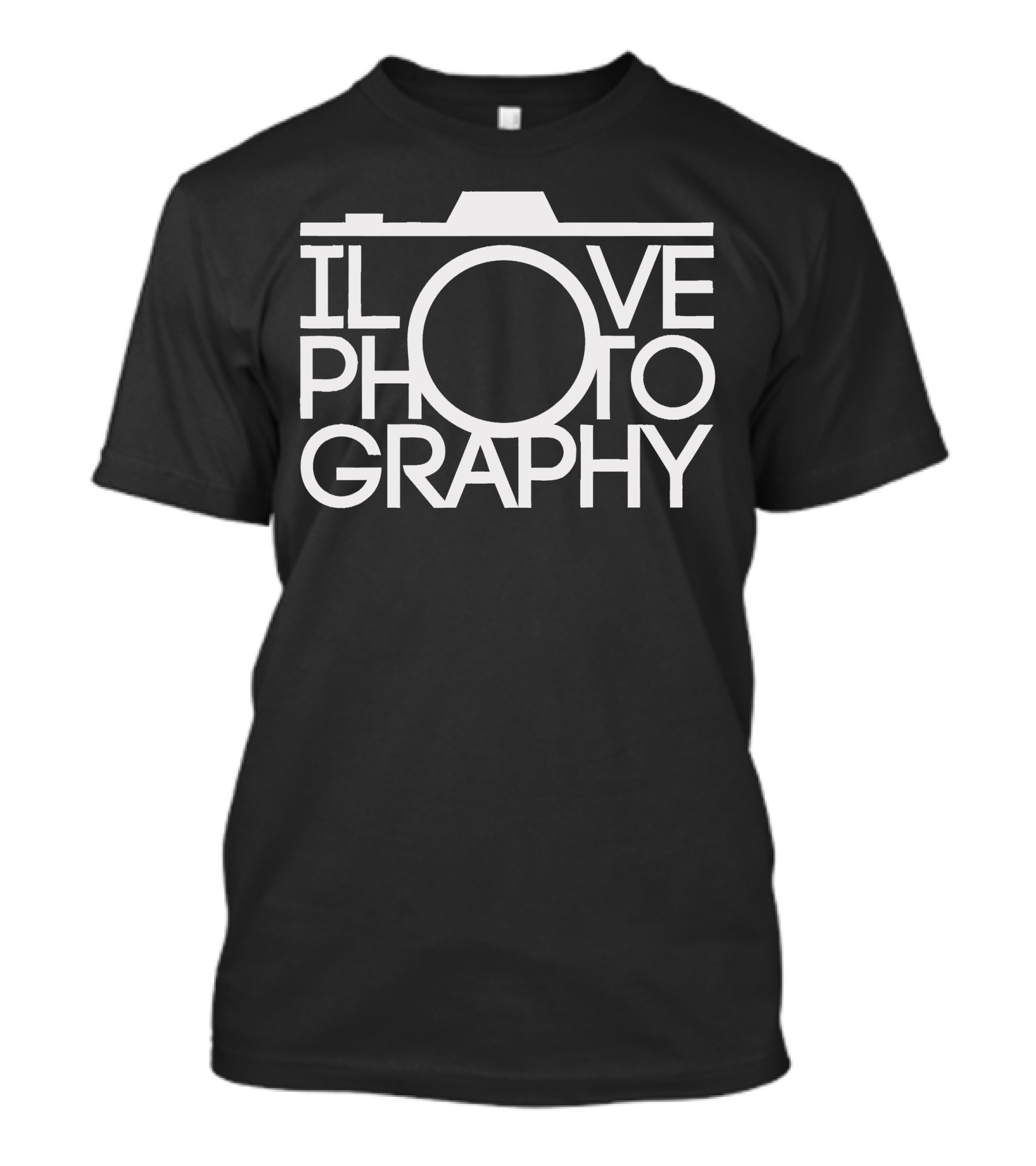 I Love Photography Camera Icon Trend T-Shirt