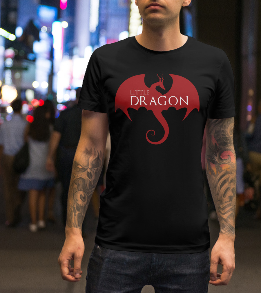 Little Dragon Red Winged T-Shirt