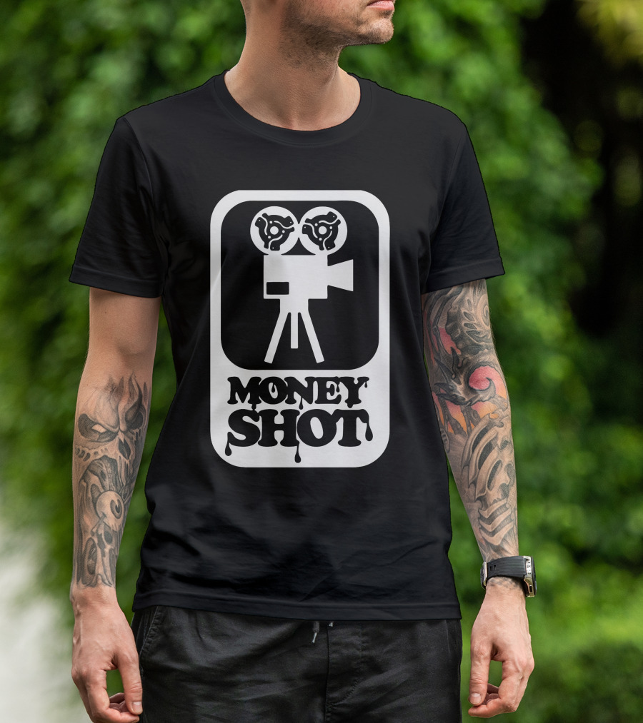 Money Shot Vintage Film Camera T-Shirt