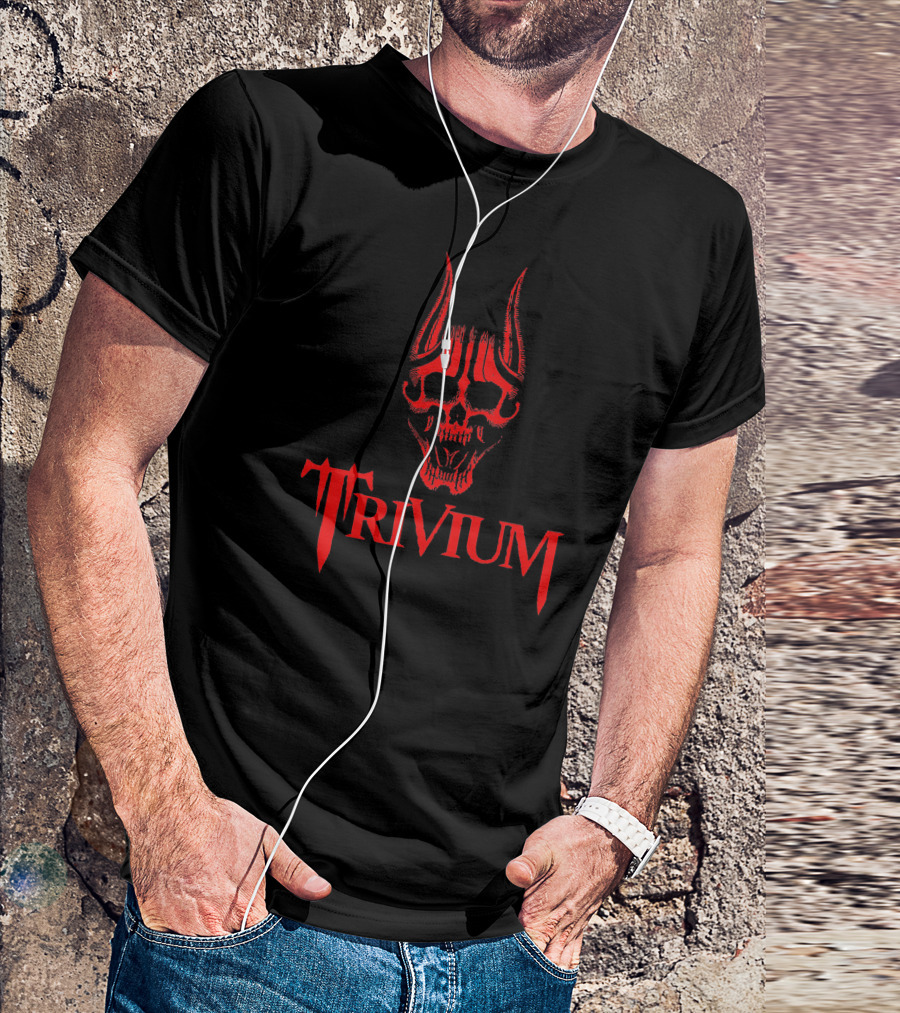 Trivium Screaming Skull T-Shirt