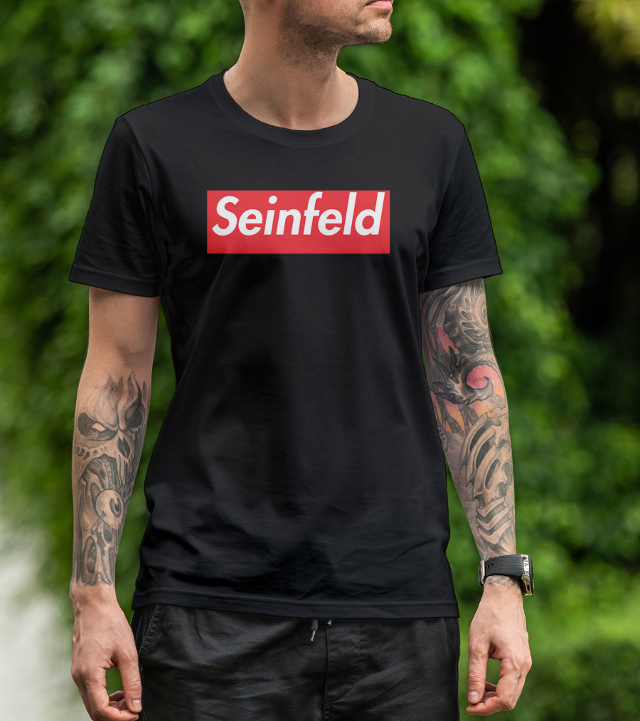 Seinfeld Logo Red Box T-Shirt