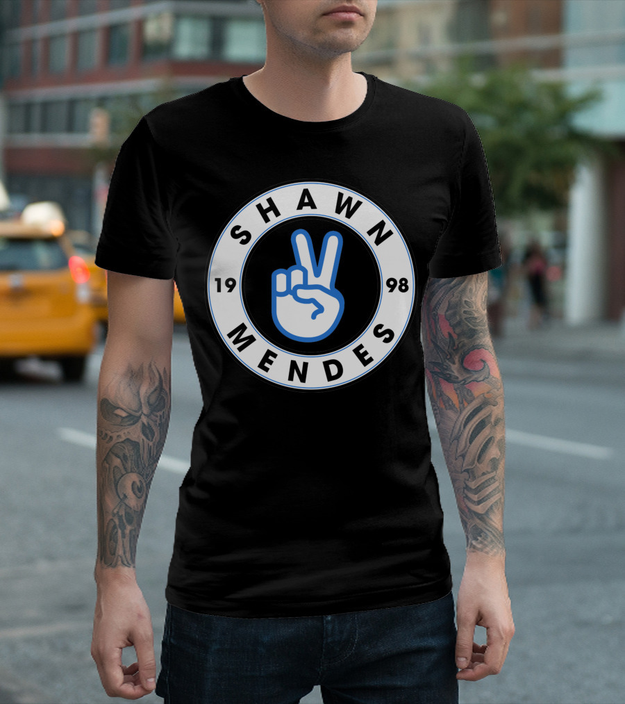 SHAWN MENDES 1998 Peace Sign T-Shirt
