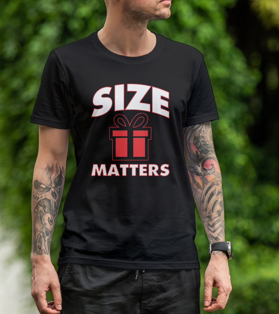 SIZE MATTERS Gift Box T-Shirt