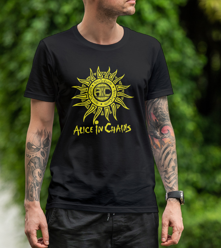 Alice In Chains Sun Logo AIC Best Trending Zz814 T-Shirt