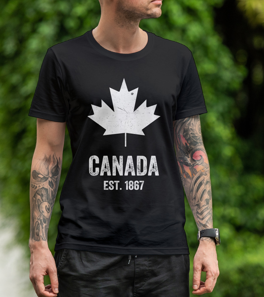 Canada Maple Leaf Est. 1867 T-Shirt