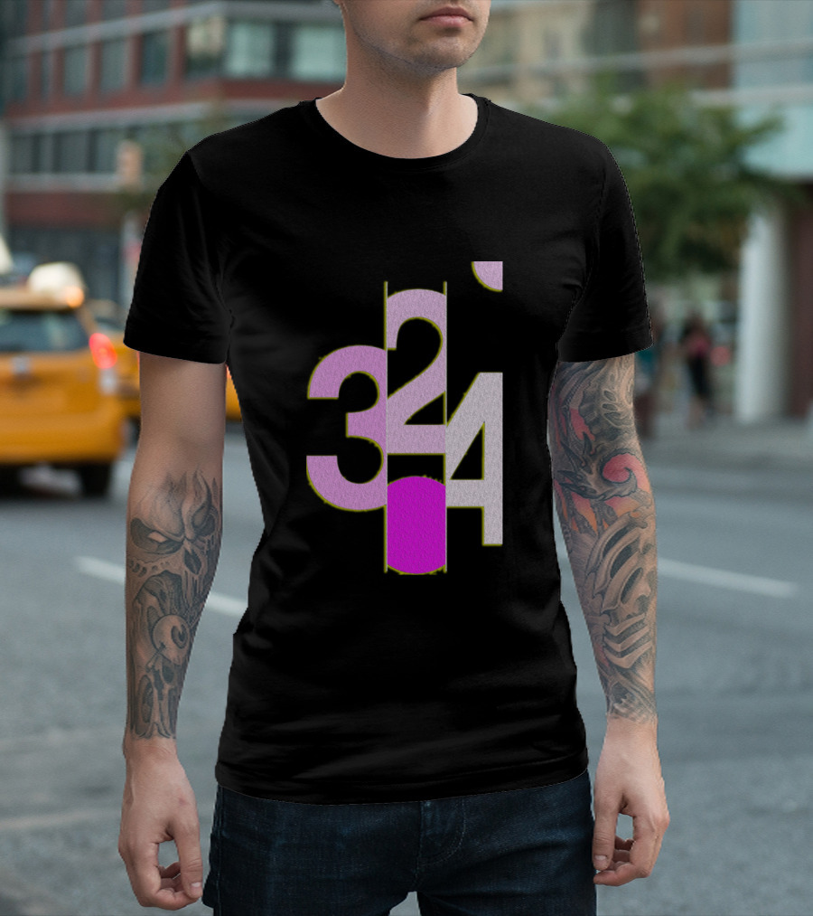 1234 324 Numeric Art Abstract T-Shirt