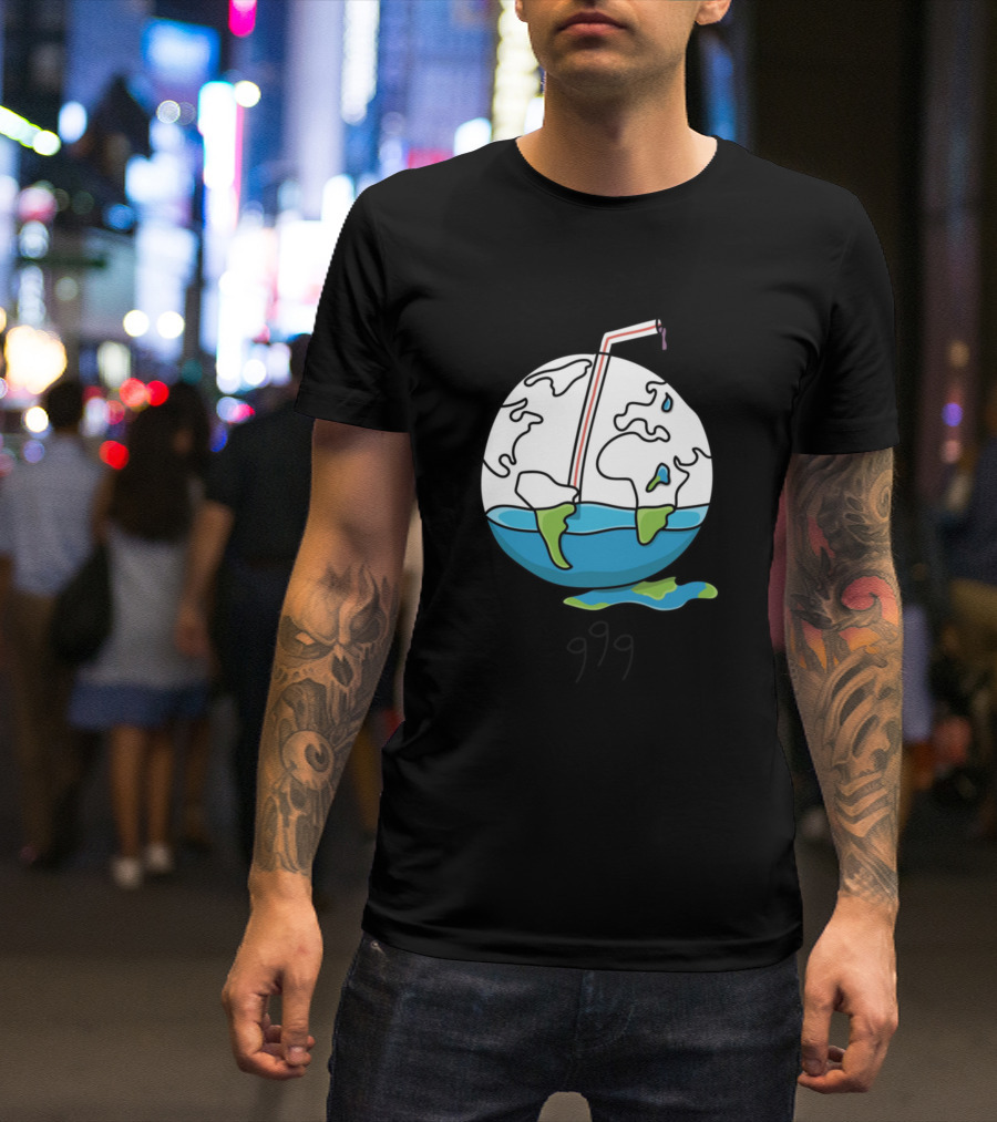 999 Juice World Earth Straw T-Shirt
