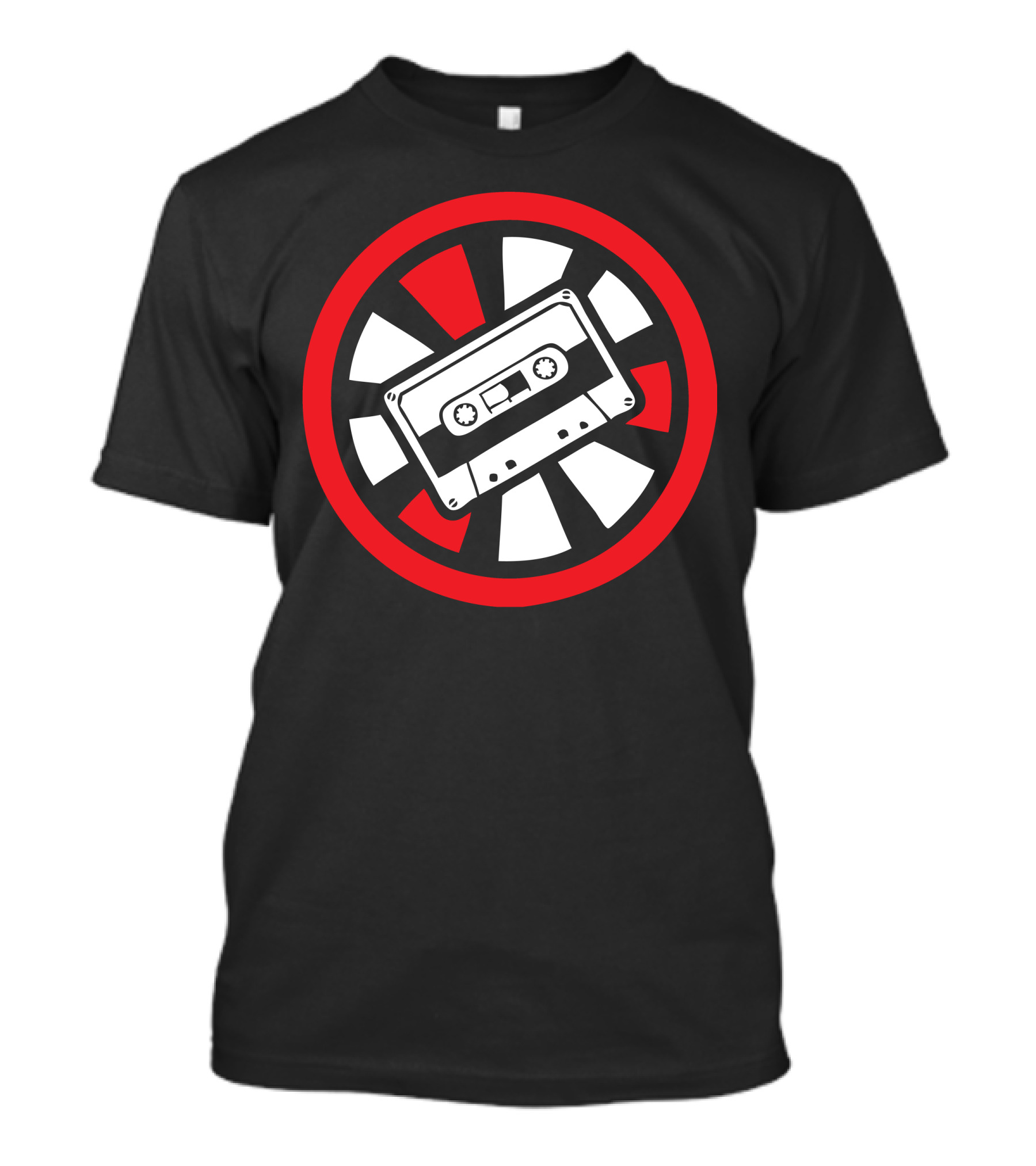 Cassette Electro Minimalist Retro Sound Tape T-Shirt