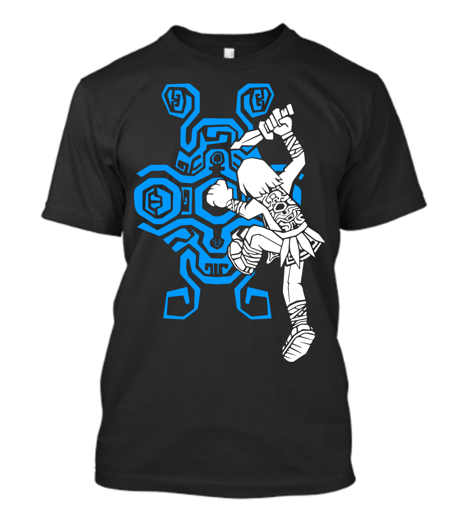 Colossal Weak Spot Attack Fantasy Puzzle Hero Scene T-Shirt