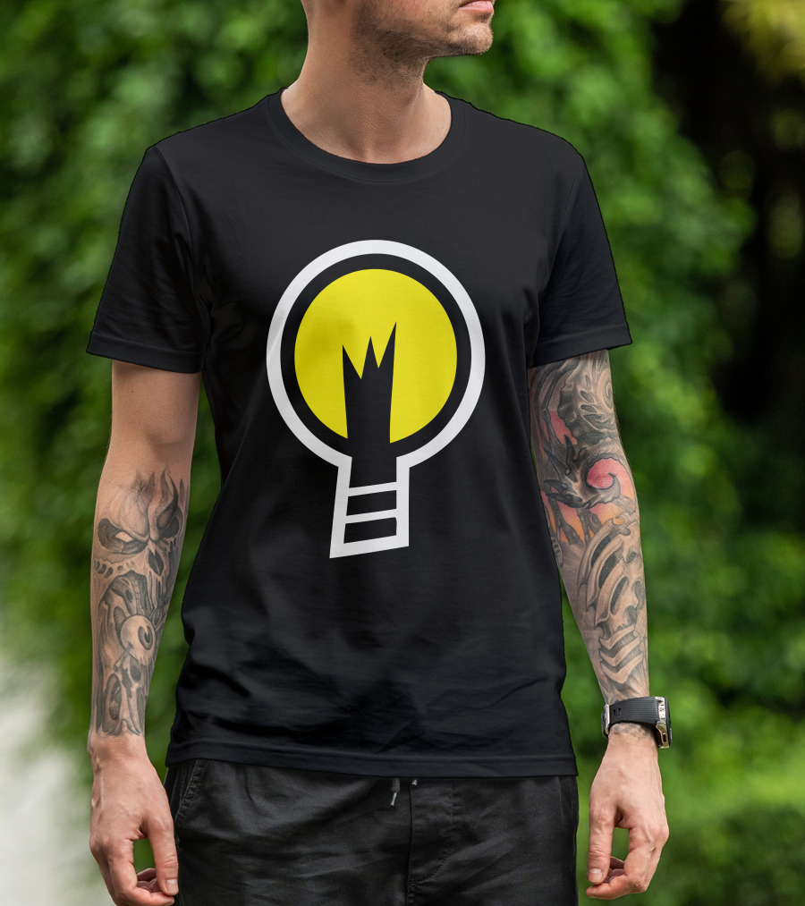 Doctor Light Keyhole Yellow T-Shirt