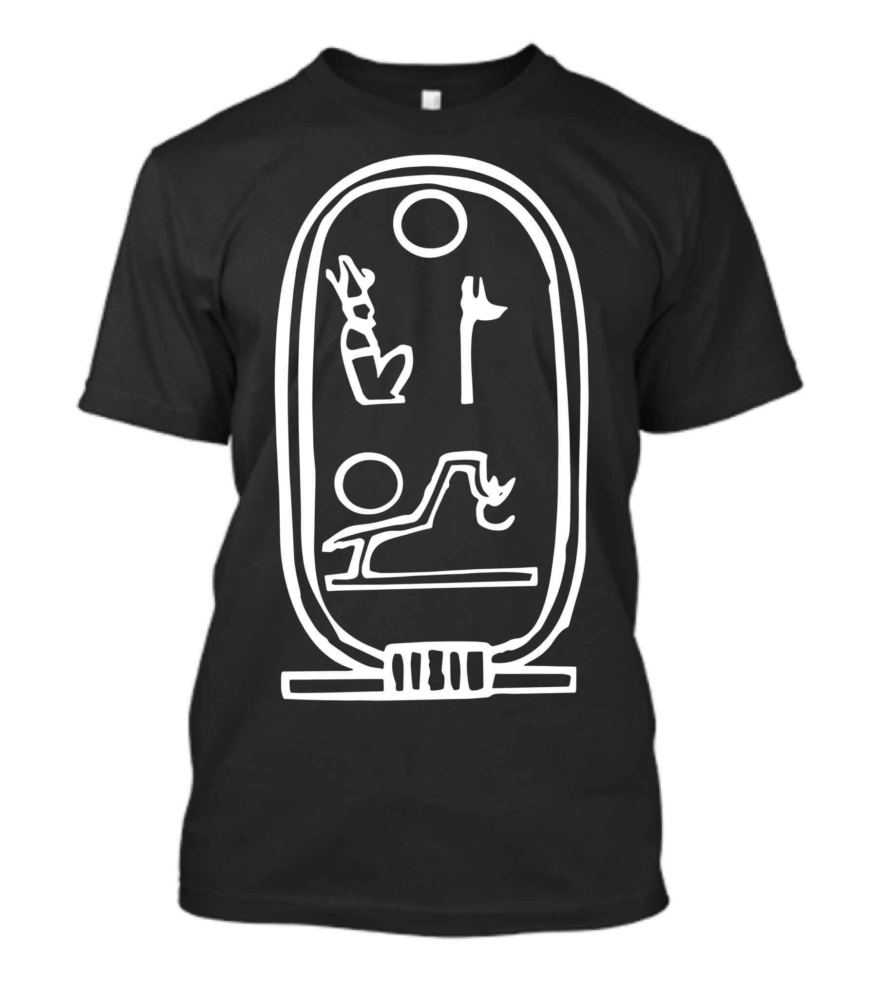 Egyptian Hieroglyph Cartouche Symbol Ancient T-Shirt
