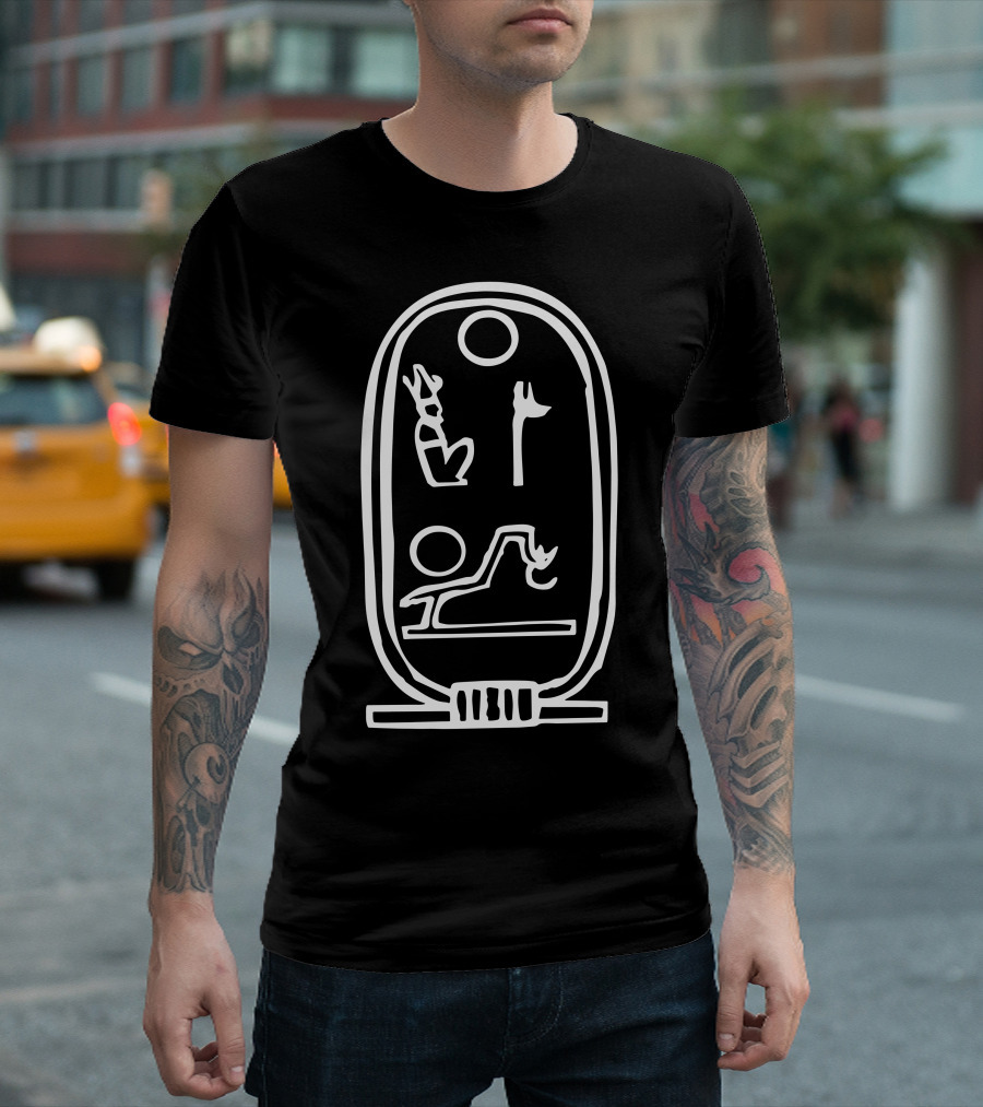 Egyptian Hieroglyph Cartouche Symbol Ancient T-Shirt