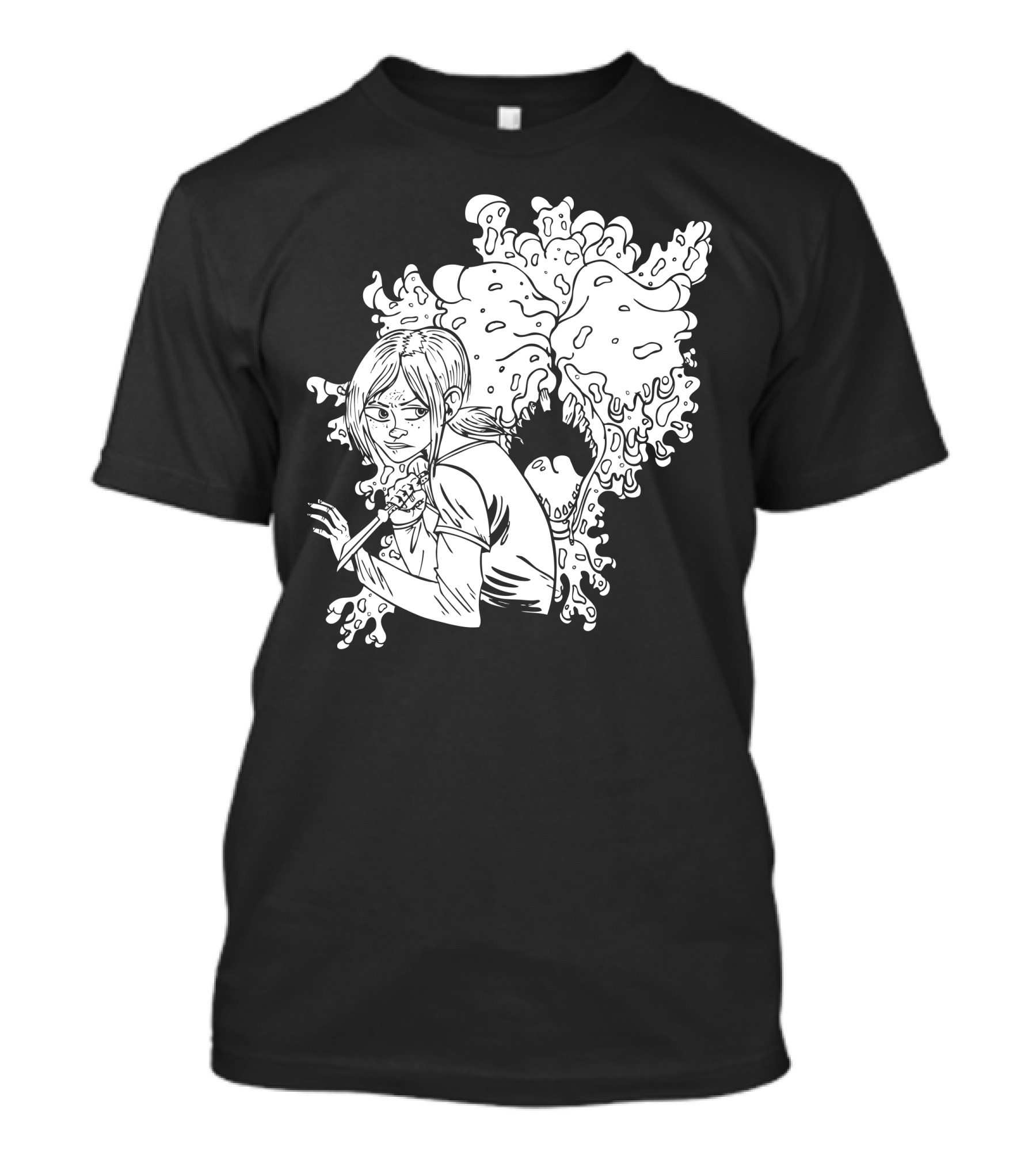 Ellie Endure And Survive Knife Drawing T-Shirt