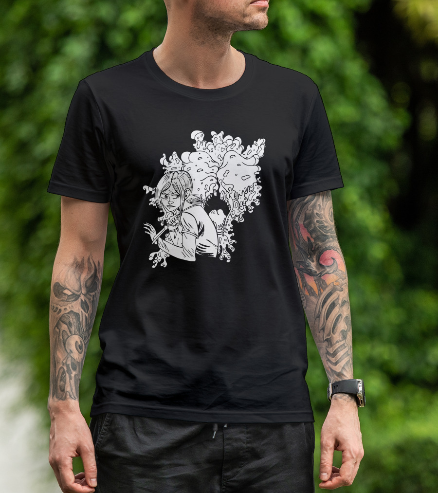 Ellie Endure And Survive Knife Drawing T-Shirt