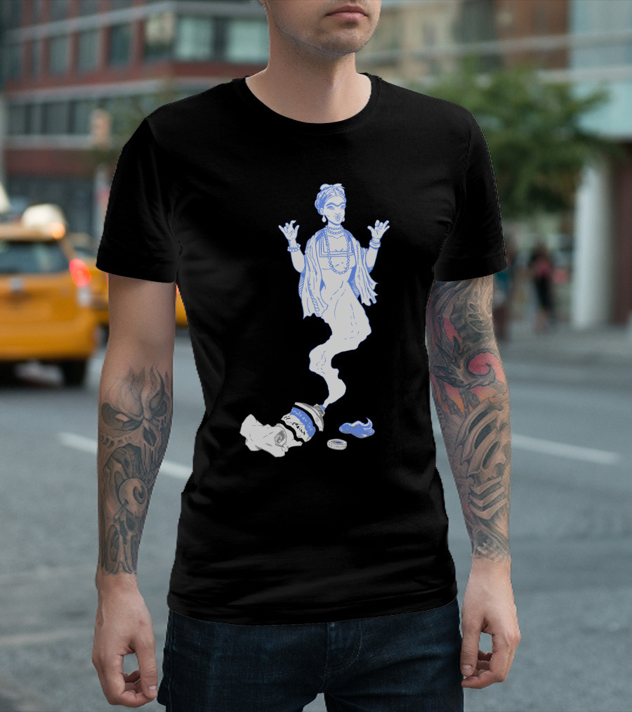 Frida Kahlo Genie in a Bottle T-Shirt