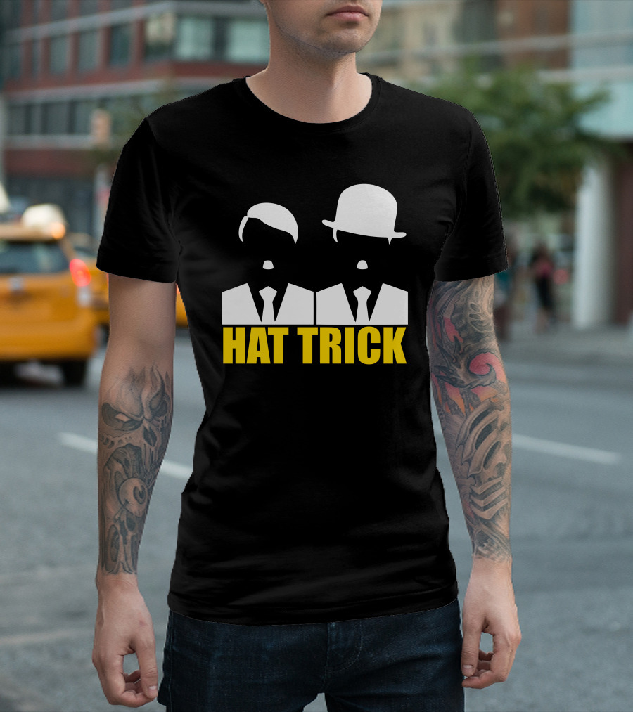 Hat Trick Iconic Duo in Suits T-Shirt