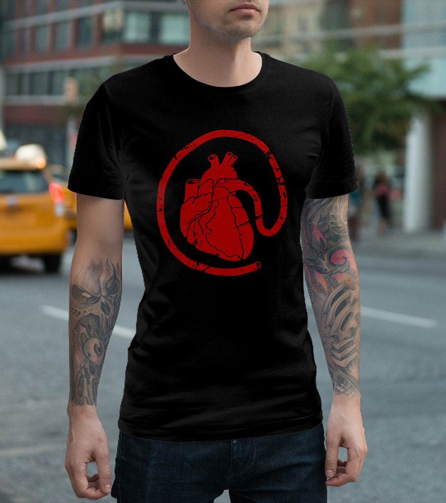 Home Is Where the Heart Anatomical T-Shirt