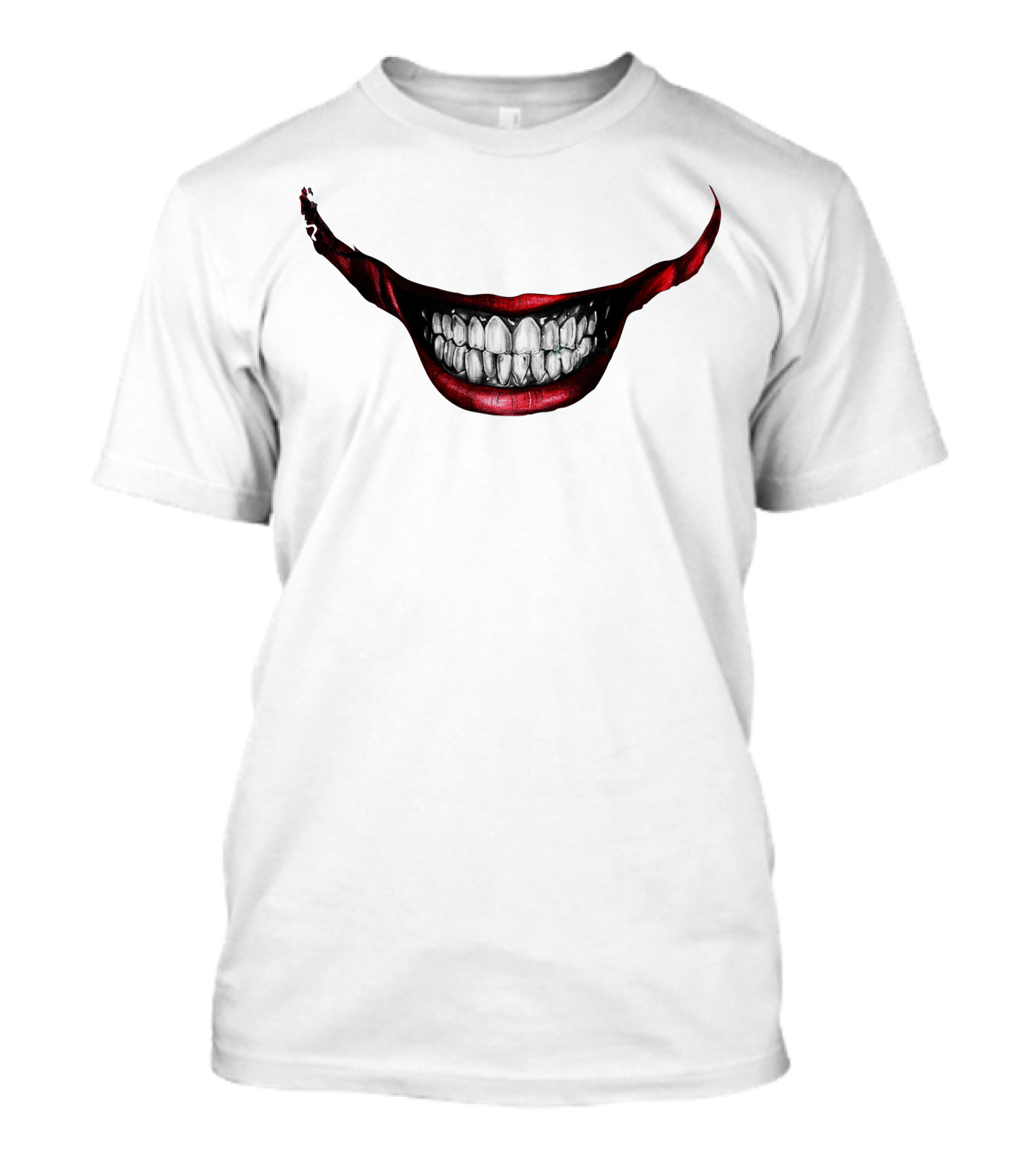 Joker Smile Creepy Red Grin T-Shirt