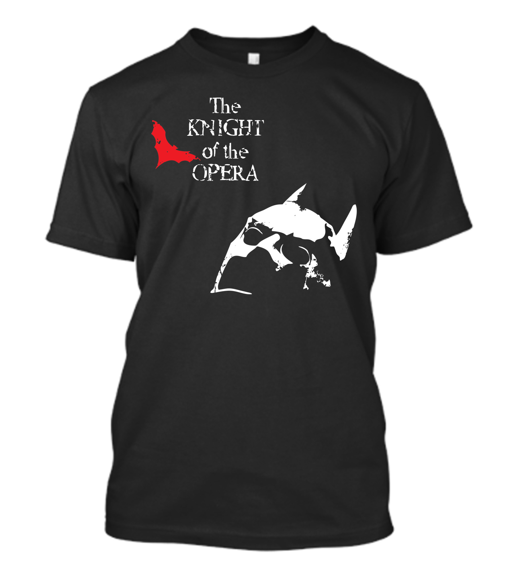 The Knight Of The Opera Phantom Bat Mask T-Shirt