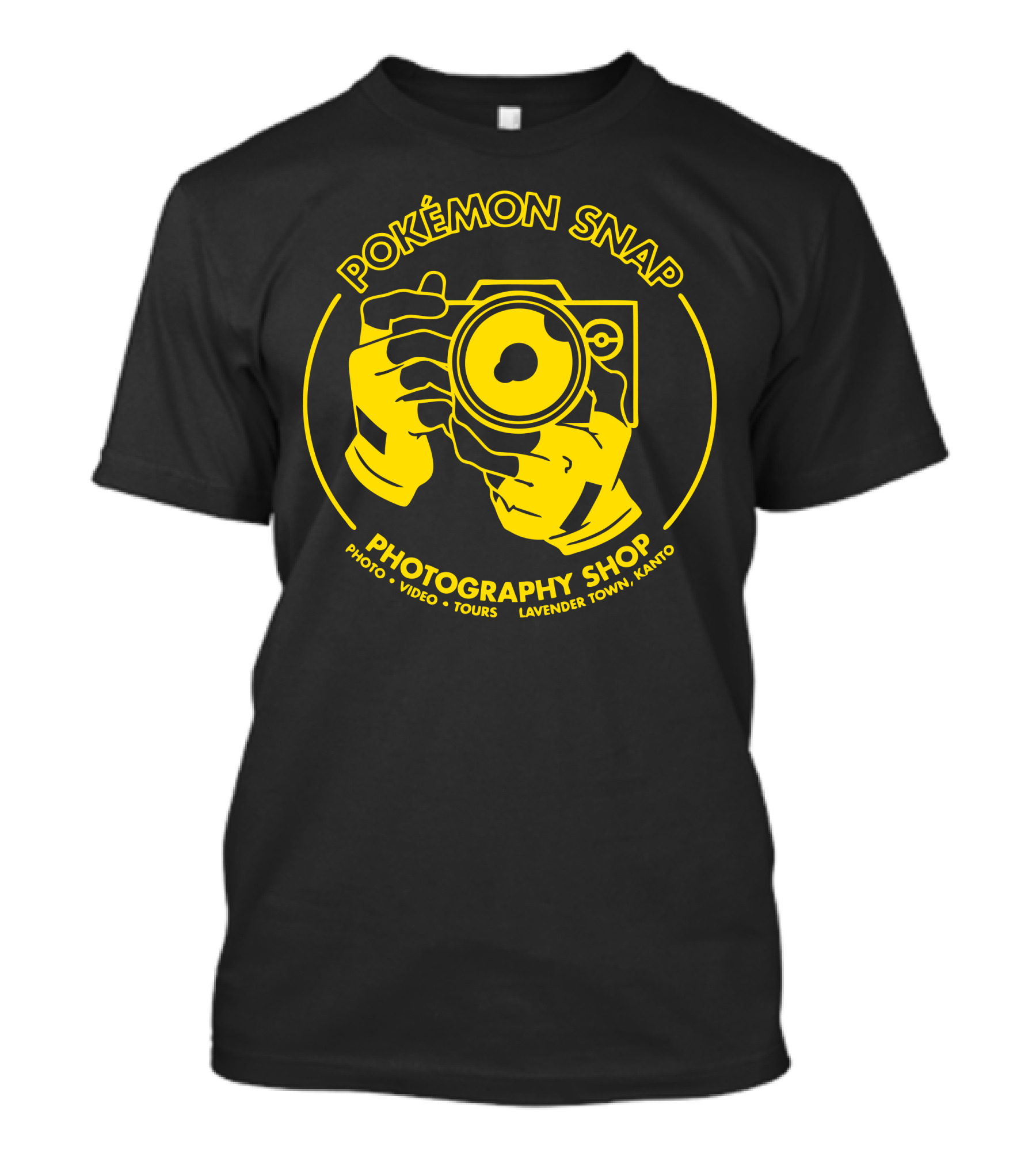 Pokémon Snap Photography Shop Photo Video Tours Lavender Town Kanto T-Shirt