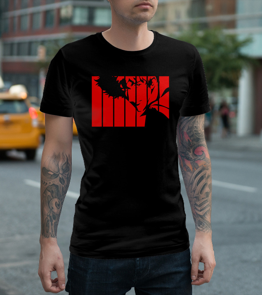 Cowboy Bebop Red Spike Spiegel T-Shirt
