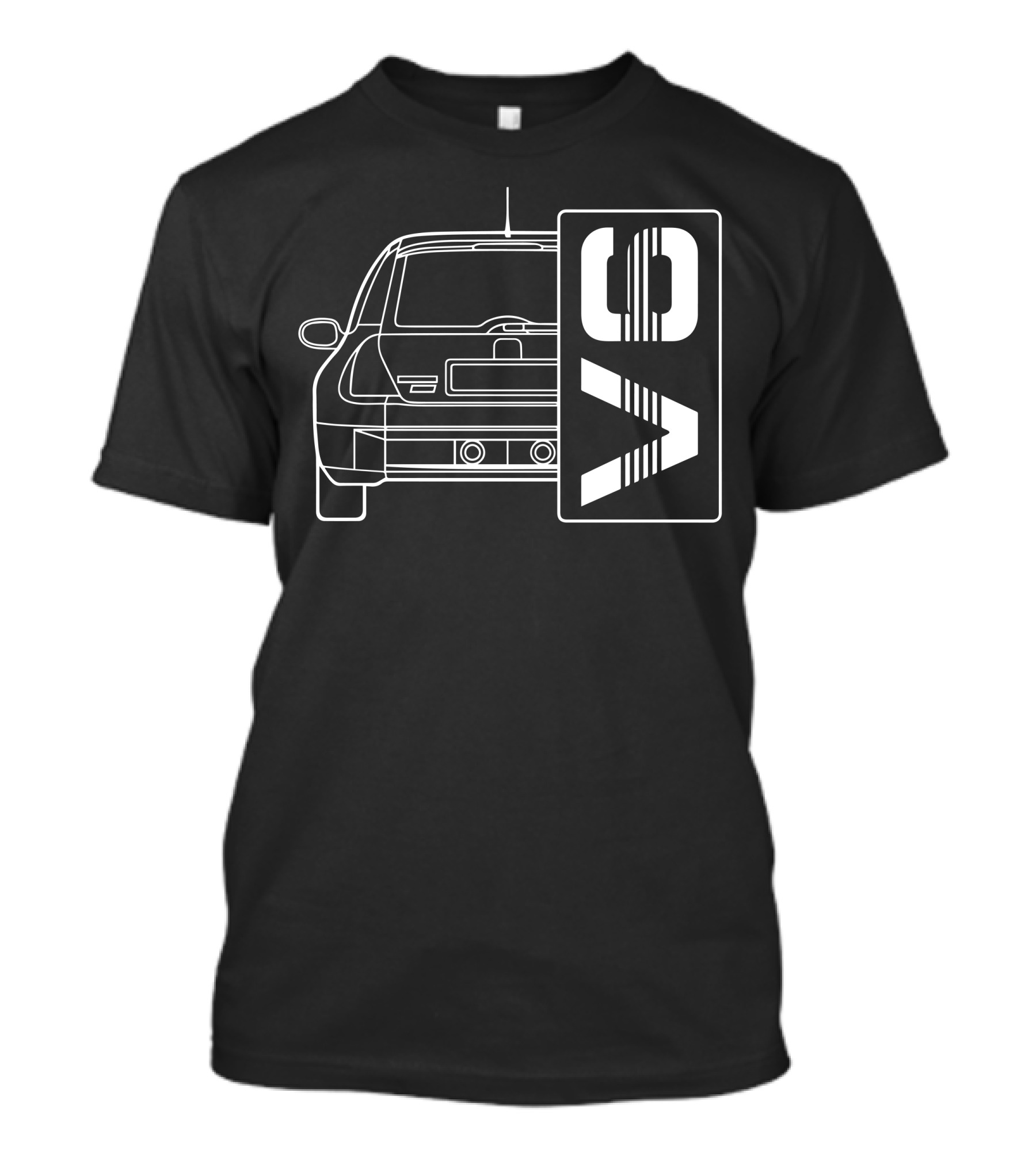 Renault Clio Sport Car Line Art OV T-Shirt