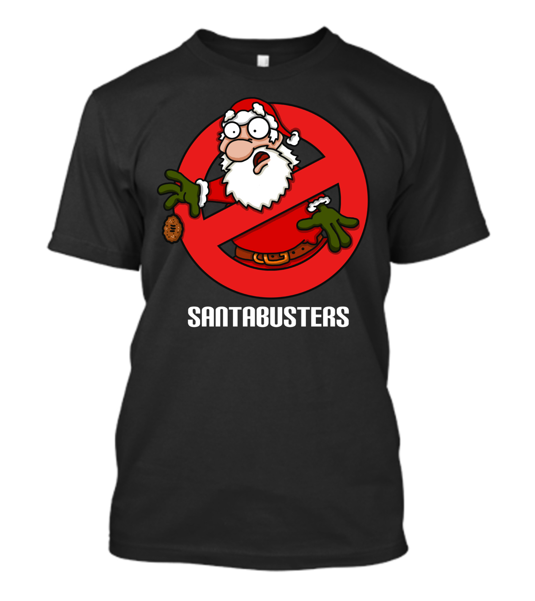 SantaBusters No Entry Santa Claus T-Shirt