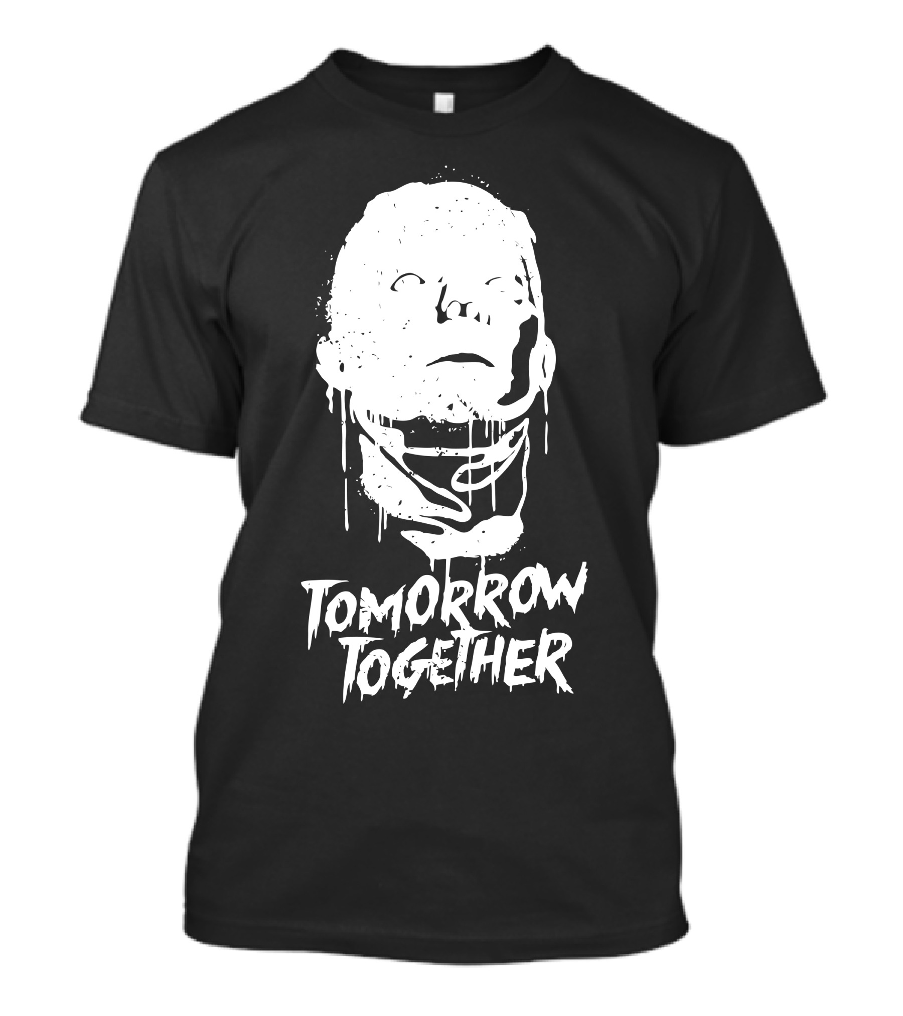 Seegson Synthetics Tomorrow Together Dripping Face T-Shirt