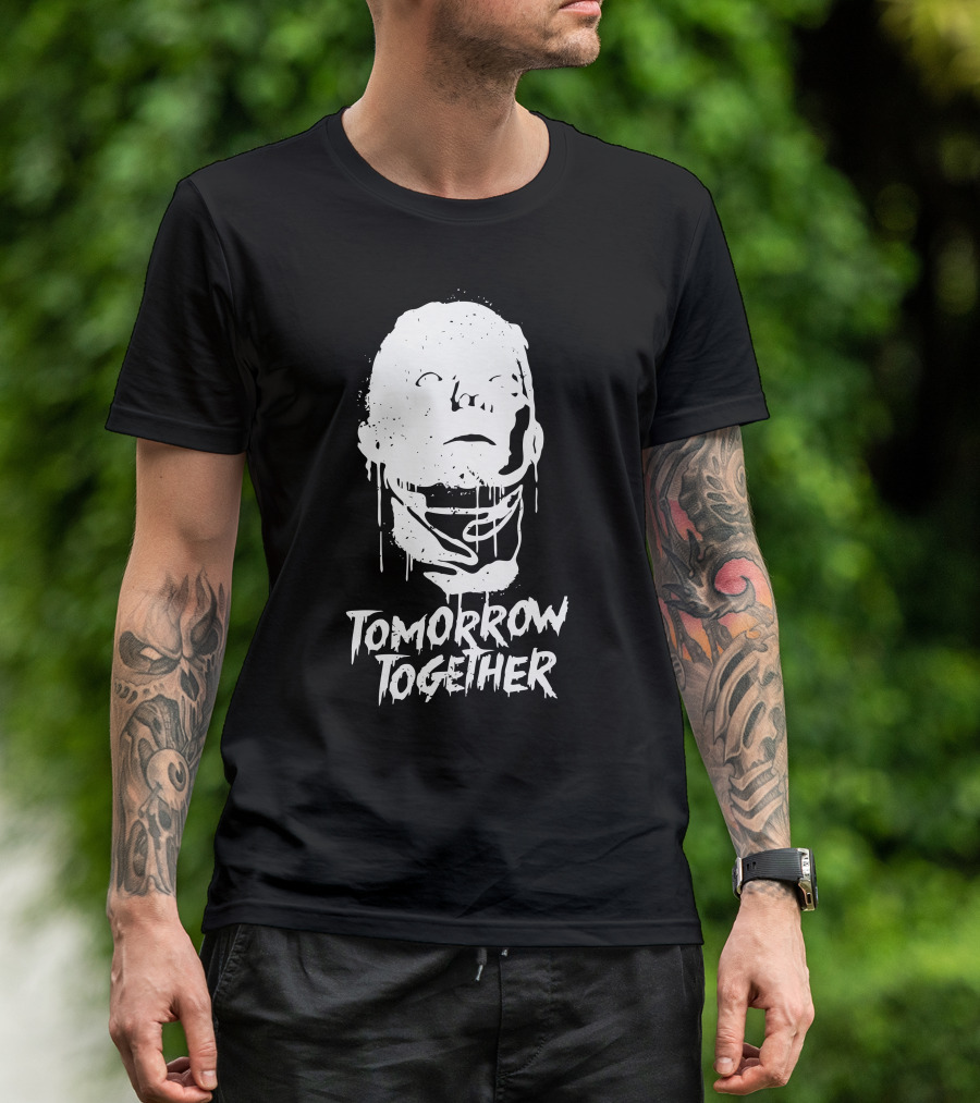 Seegson Synthetics Tomorrow Together Dripping Face T-Shirt