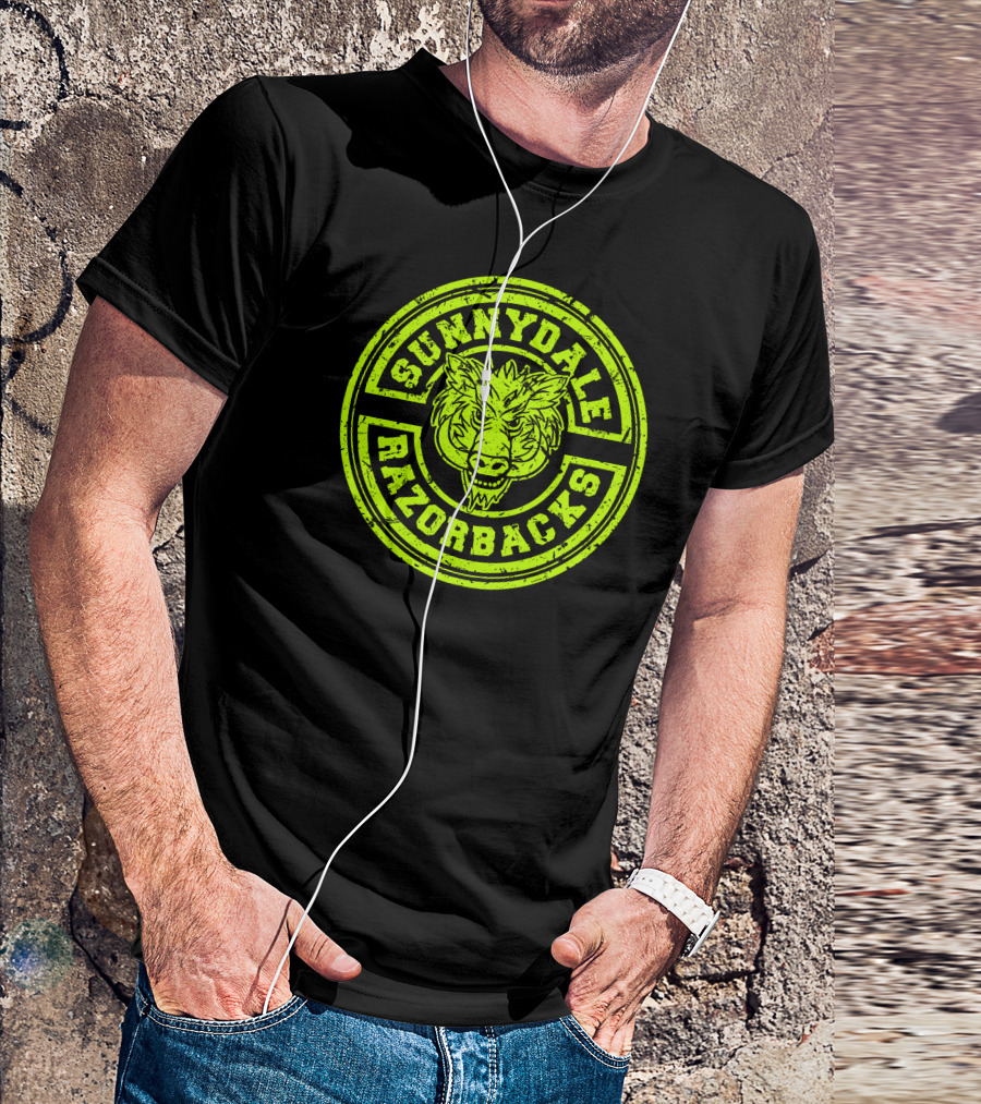 Sunnydale Razorbacks Boar Emblem T-Shirt