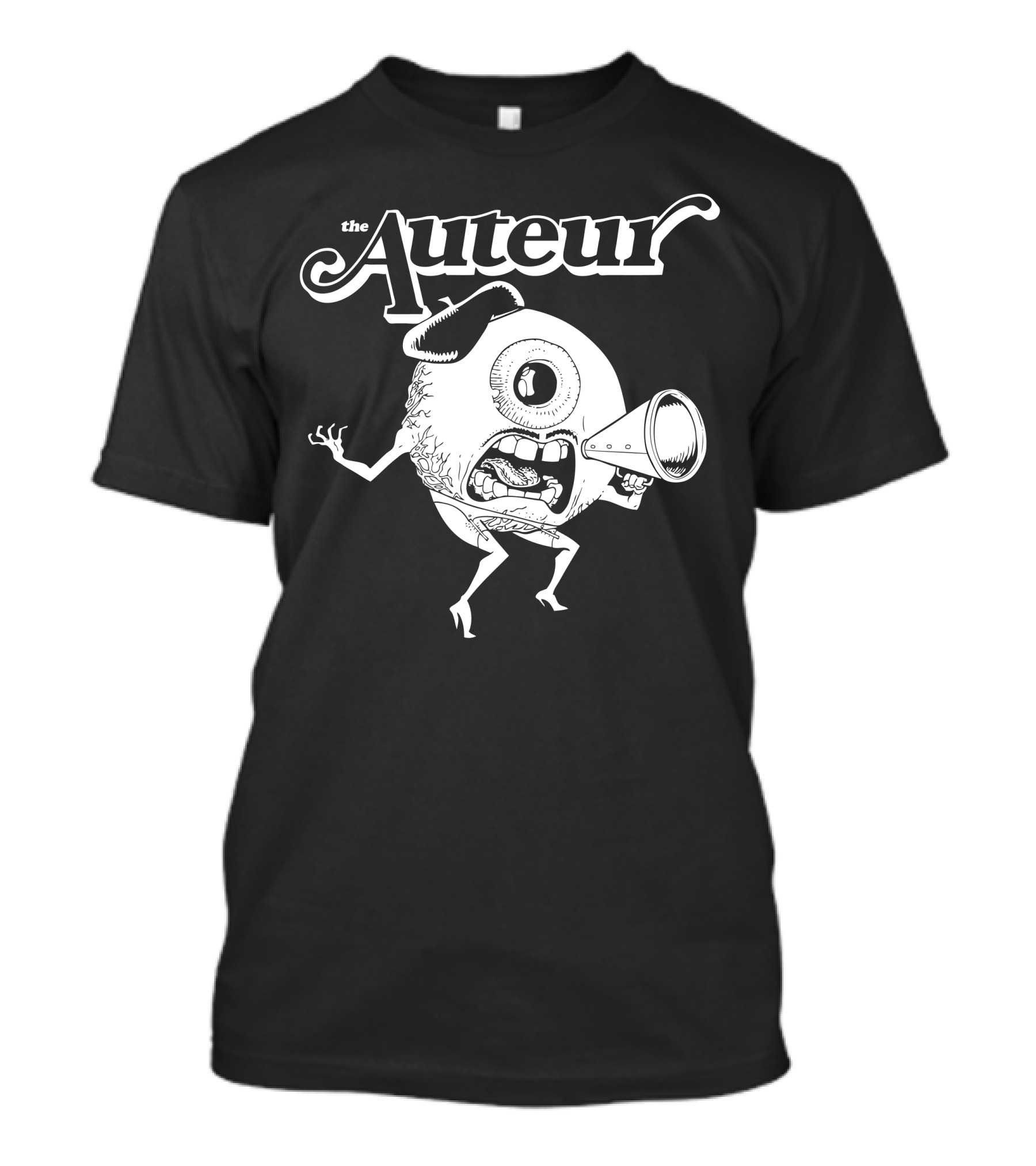 The Auteur Eyeball With Beret And Megaphone T-Shirt