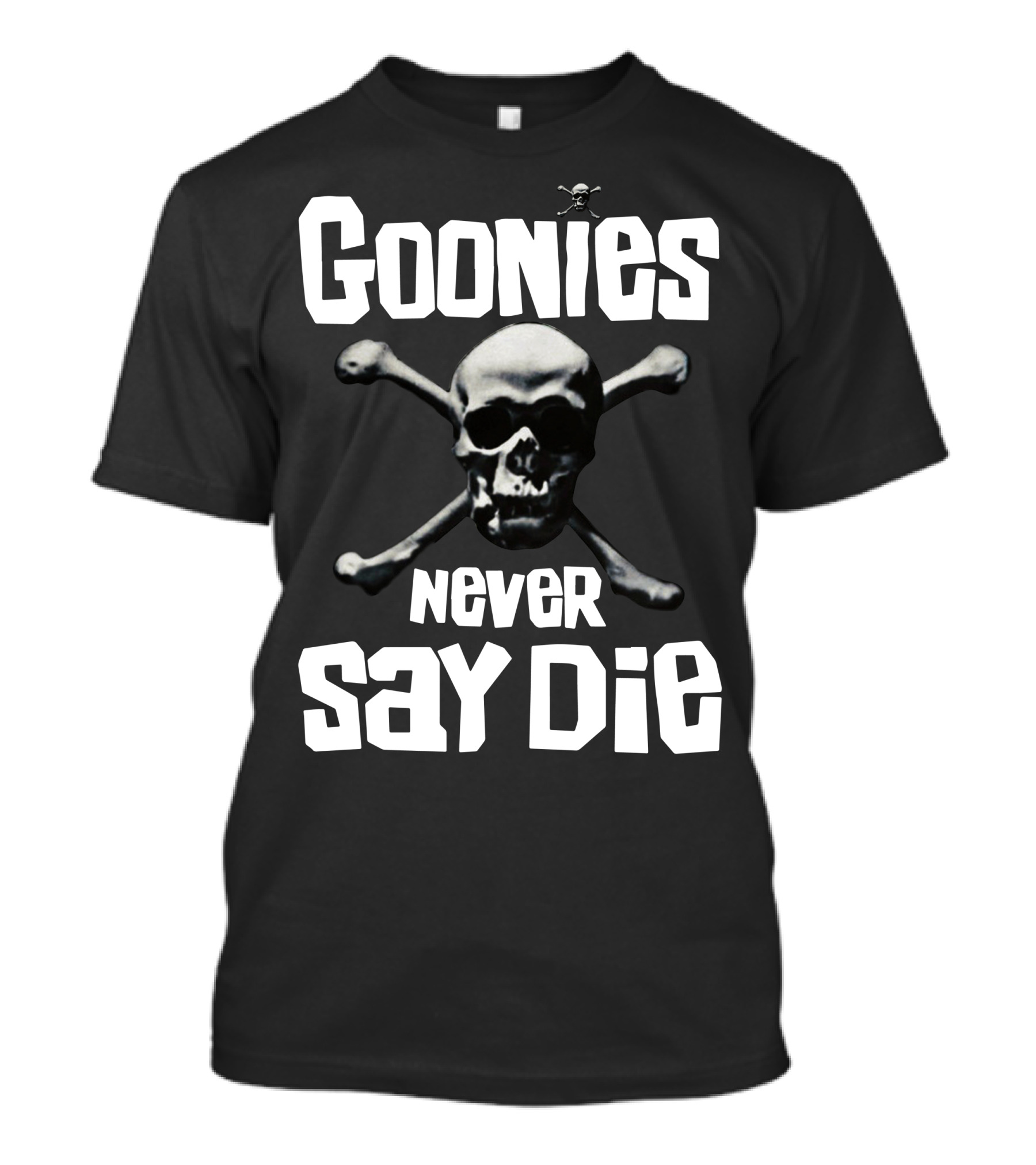 Goonies Never Say Die Skull And Crossbones T-Shirt