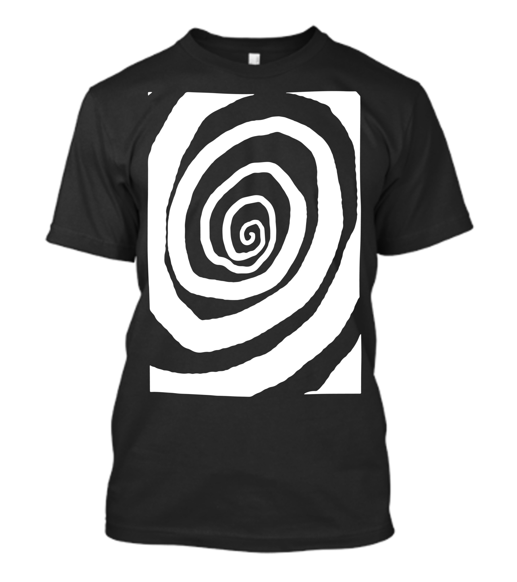 Trippy Spiral Doodle Optical Illusion T-Shirt
