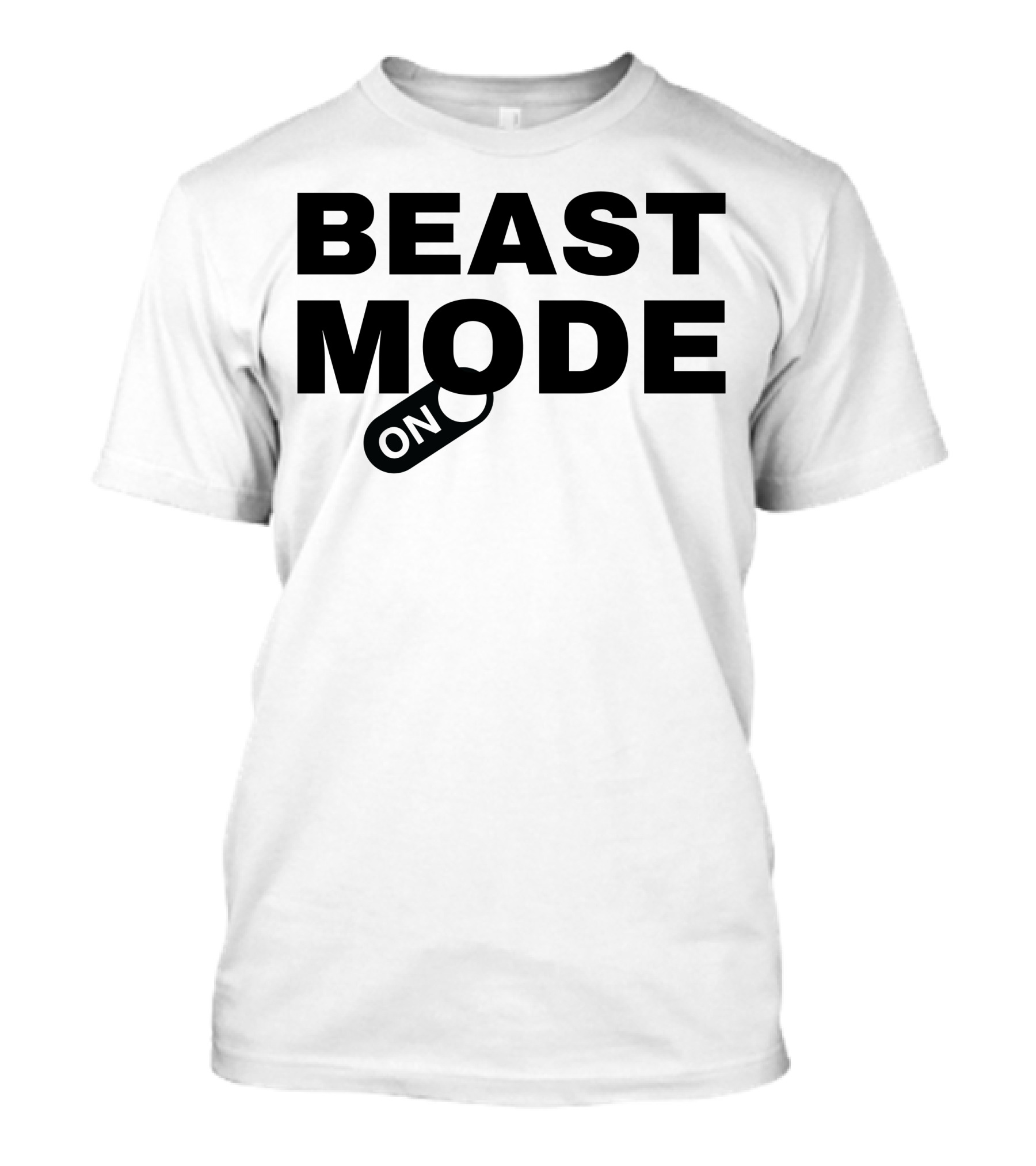 BEAST MODE ON Toggled Activator T-Shirt