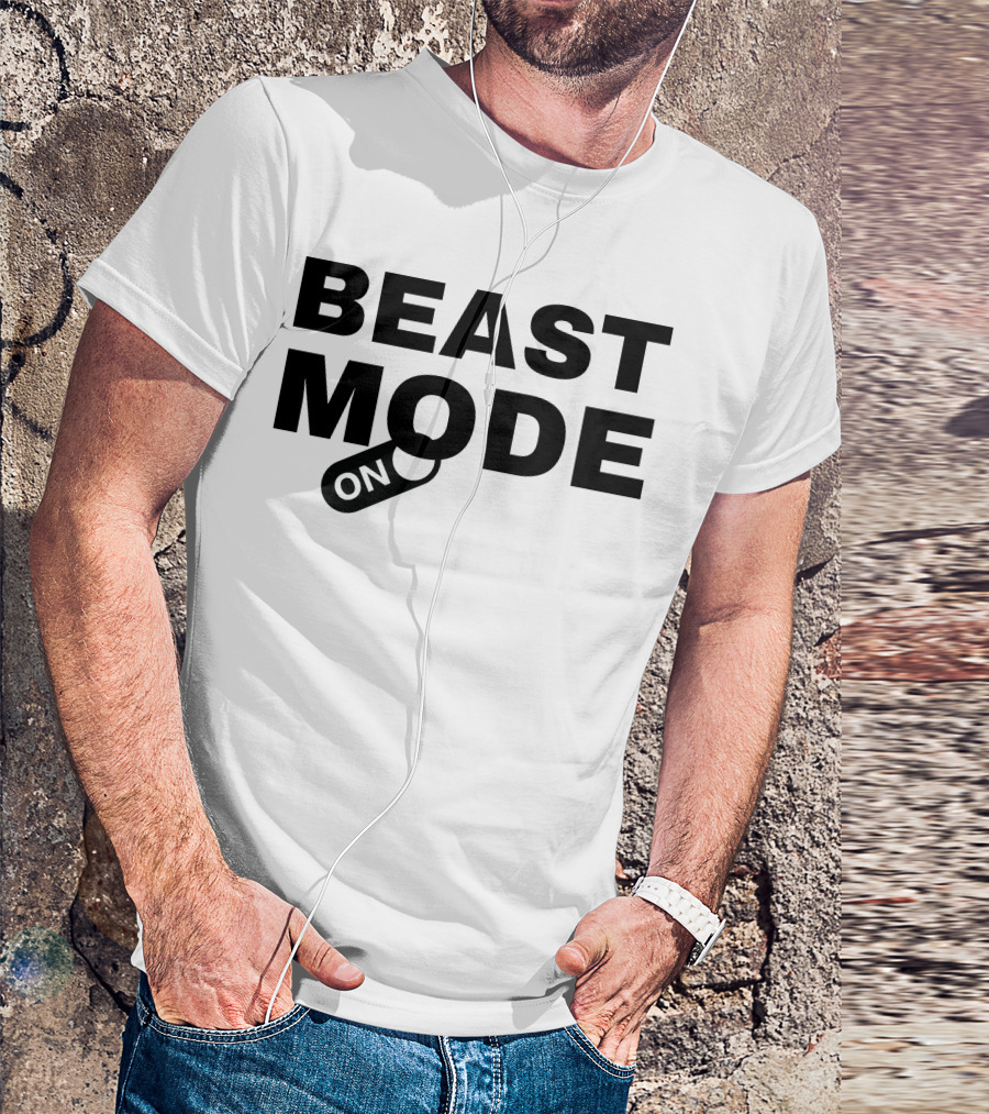 BEAST MODE ON Toggled Activator T-Shirt
