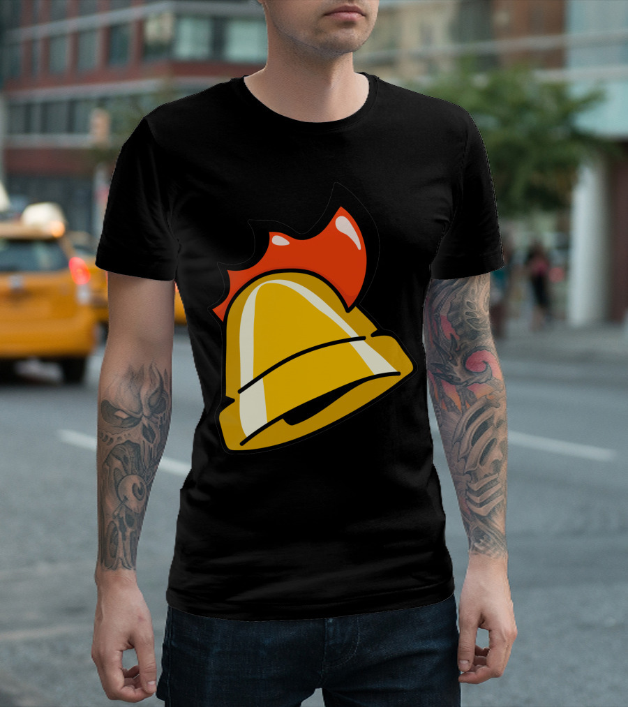Cluckin' Flame Bell T-Shirt