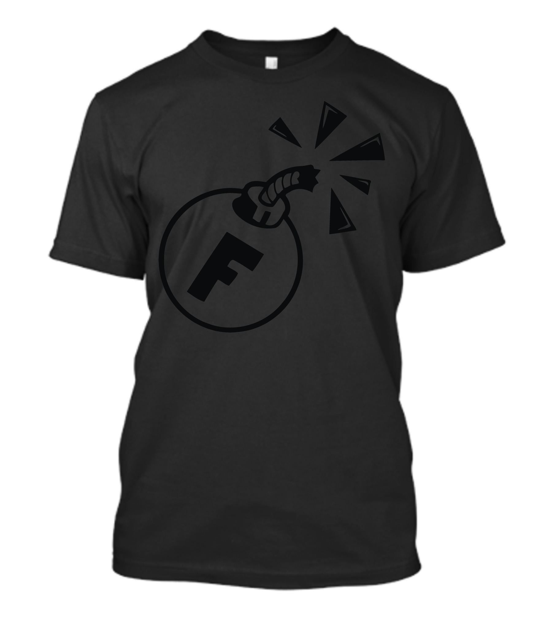 F Bomb Explosive Icon With Letter F T-Shirt