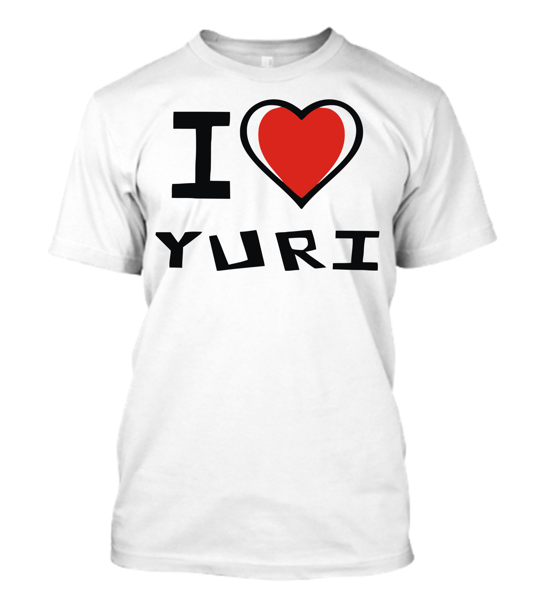 I Love Heart Yuri T-Shirt