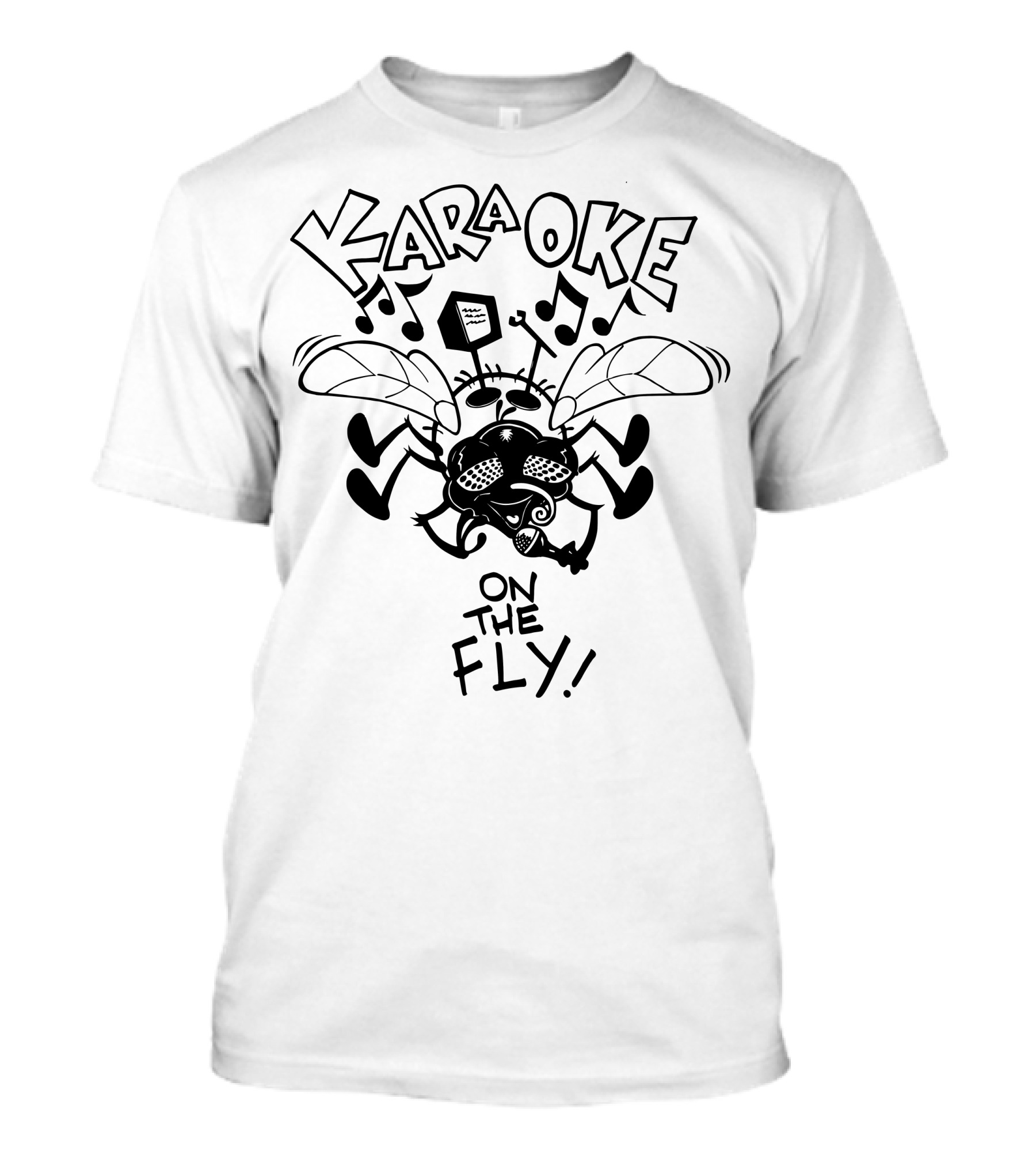 Karaoke On The Fly T-Shirt