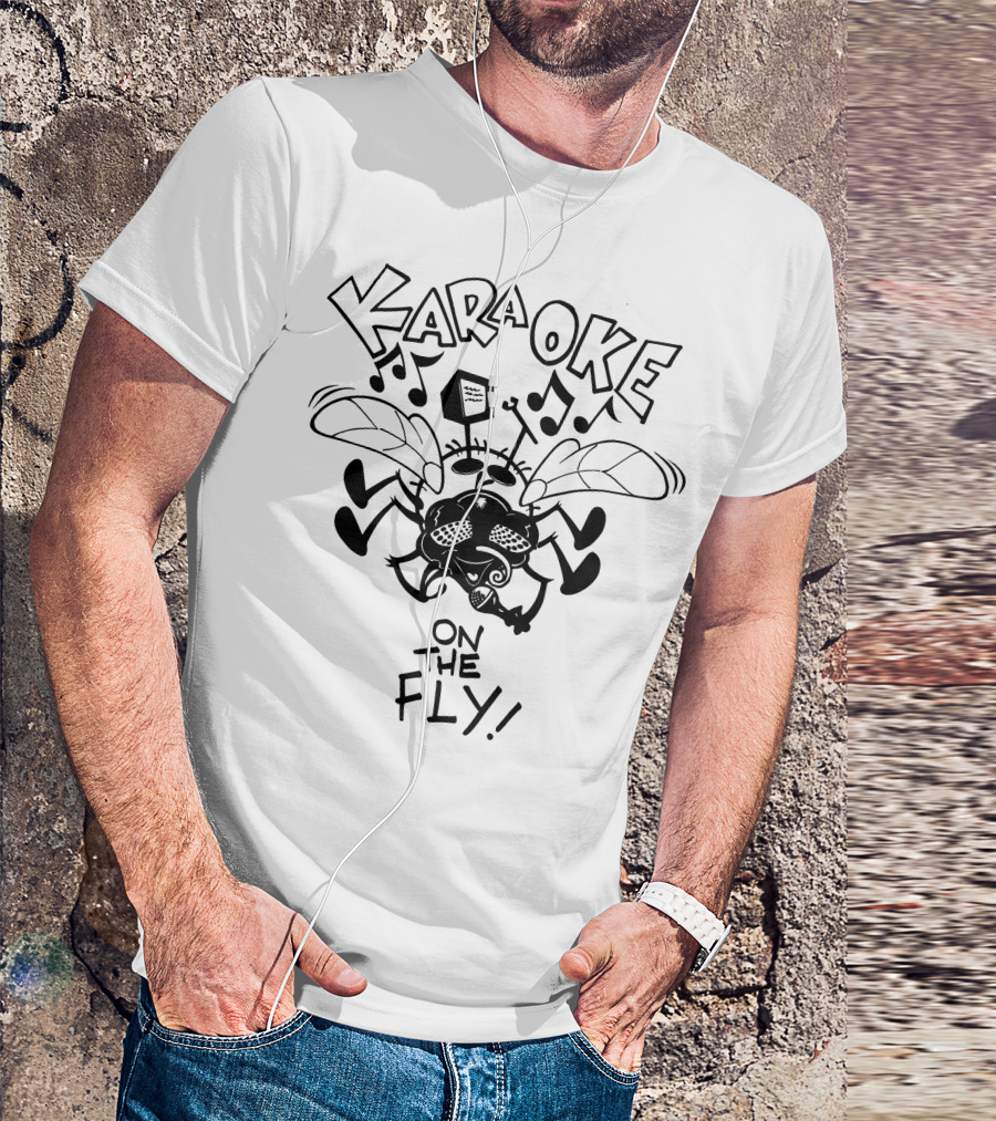 Karaoke On The Fly T-Shirt