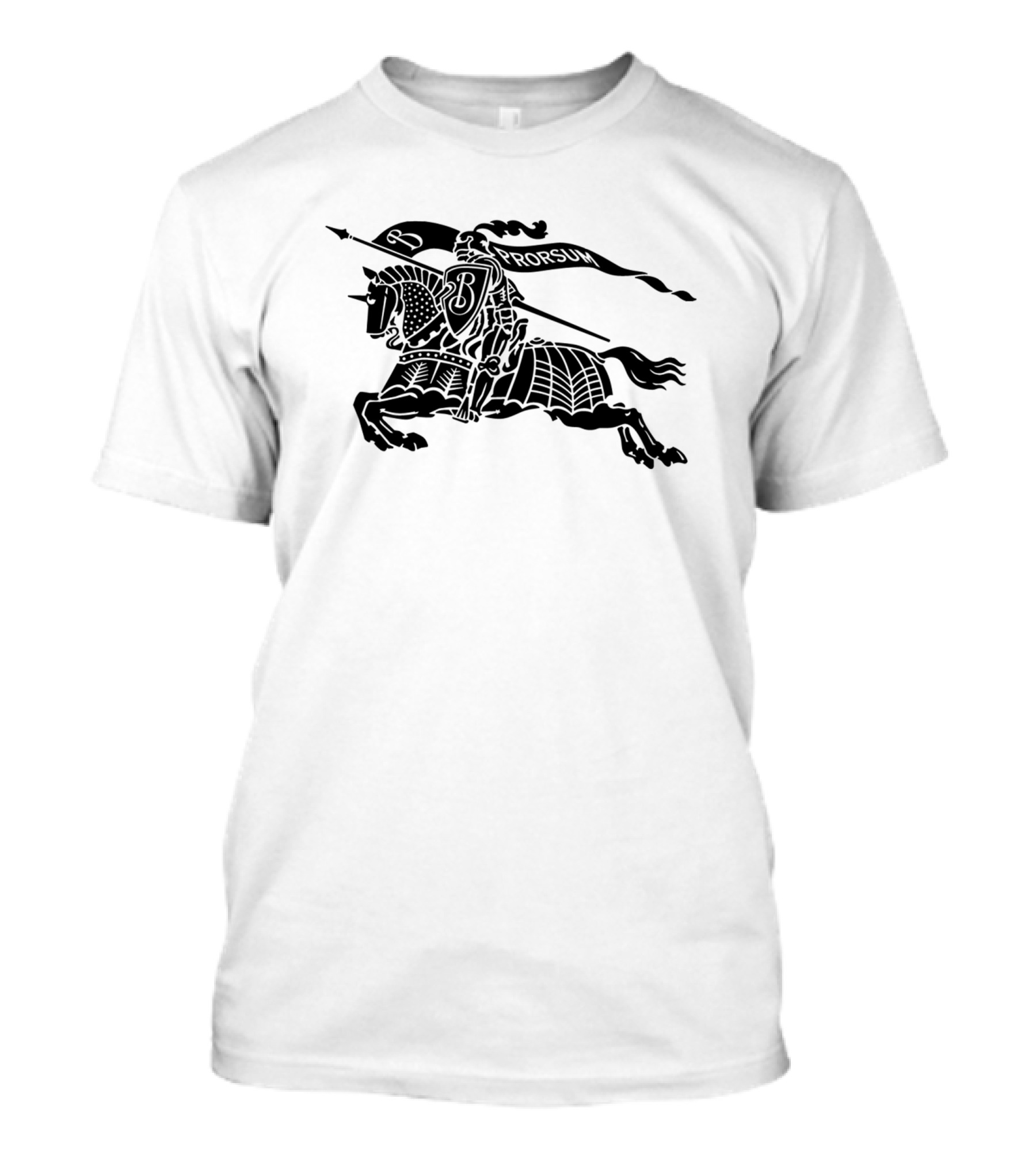 Prorsum Equestrian Knight Emblem Burberry T-Shirt