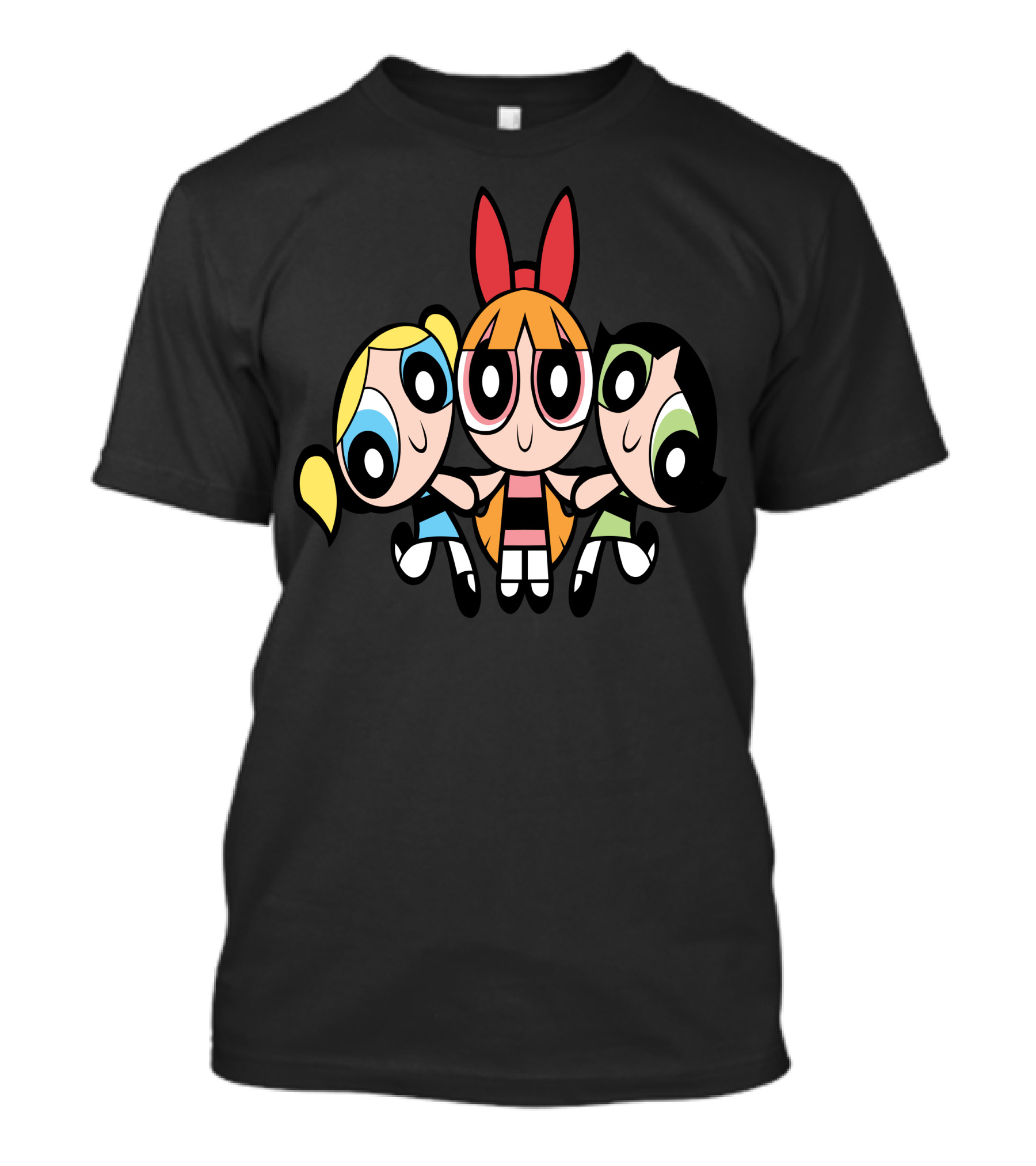 Powerpuff Girls Trio Bubbles Blossom Buttercup T-Shirt